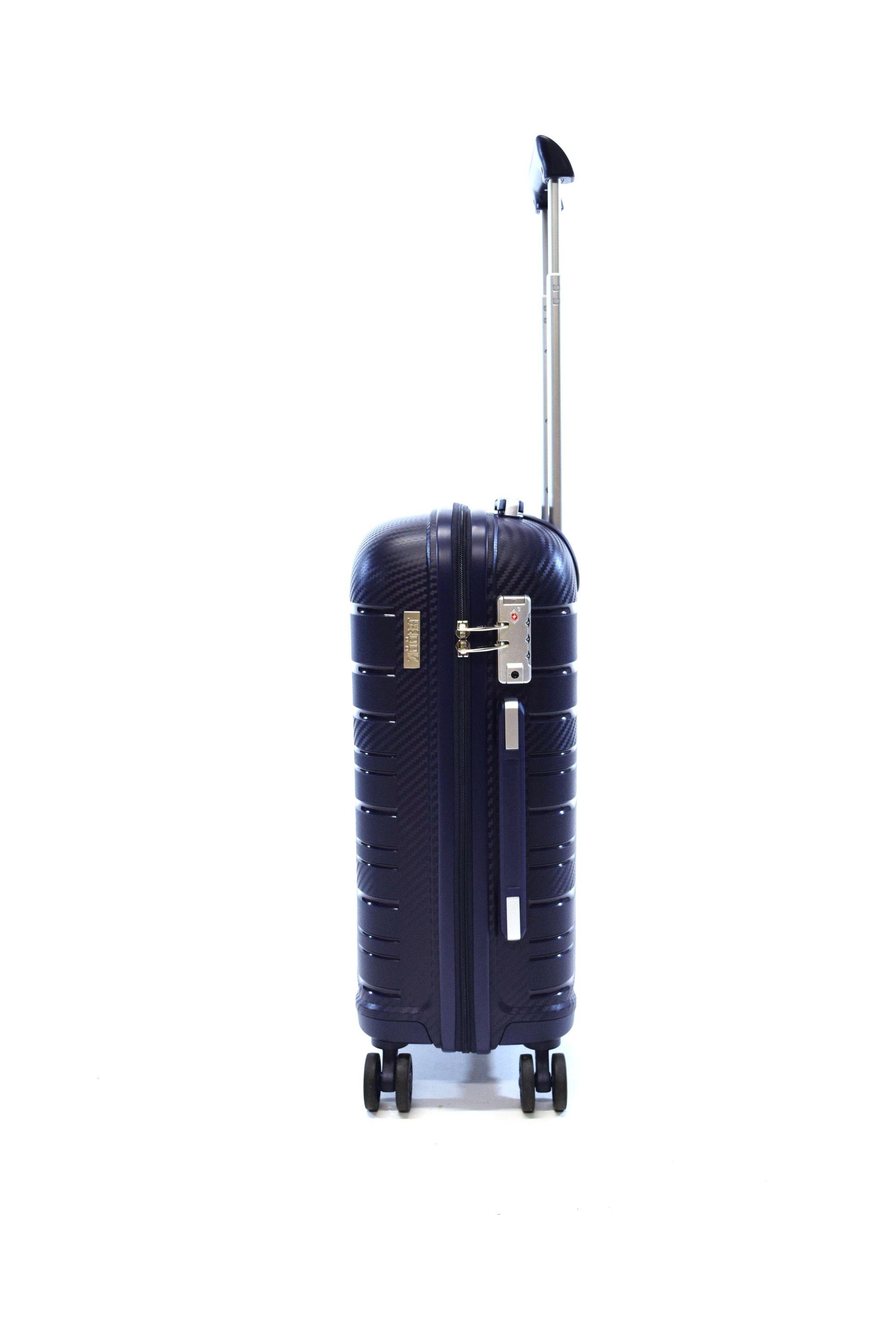 Zimmert Leather Trolley SCROLL-LIGHT bruchsicheres Polypropylen, günstig online kaufen