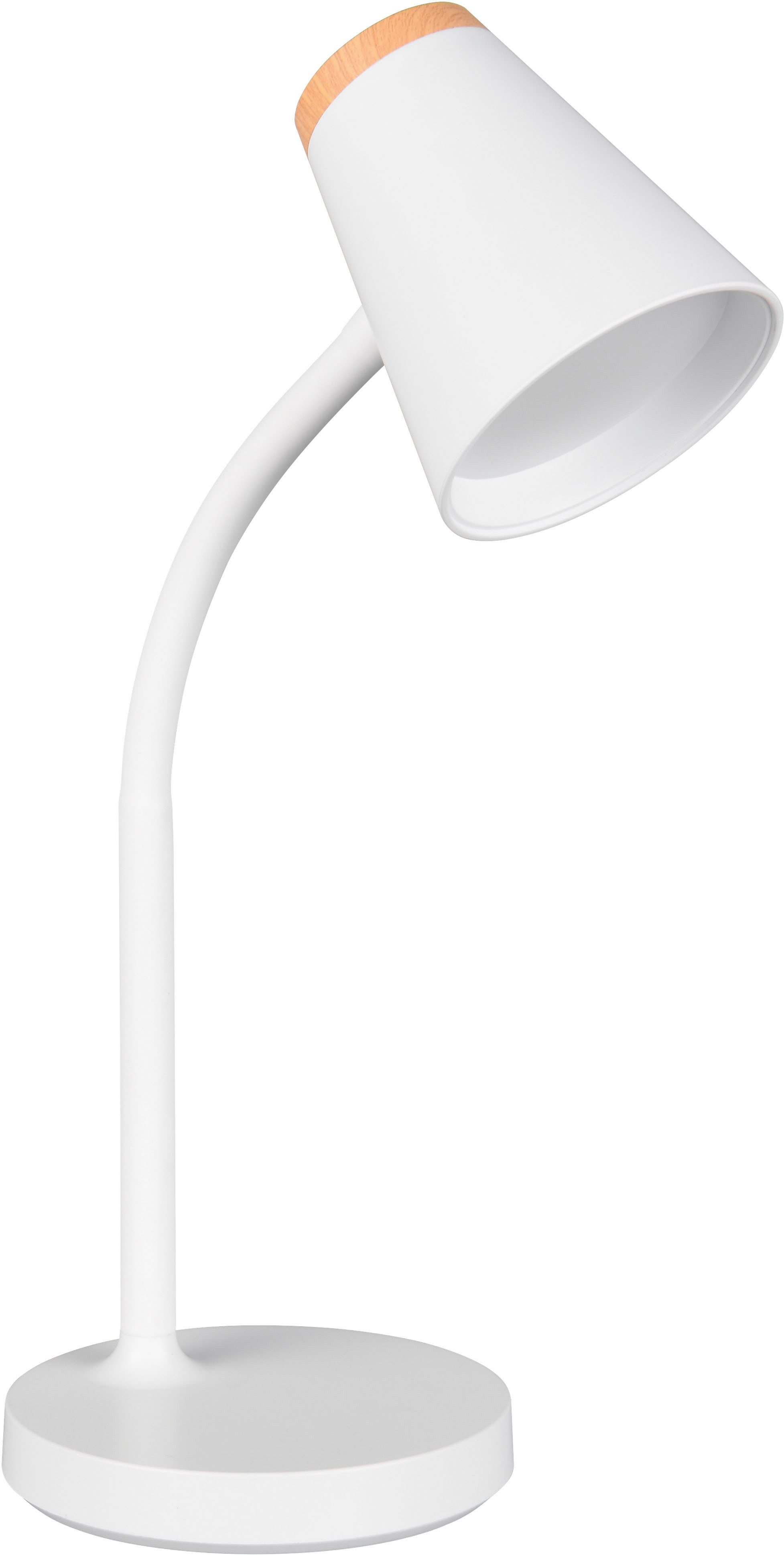 Reality Leuchten LED Tischleuchte PONGO, LED Tischleuchte m. Kippschalter, günstig online kaufen