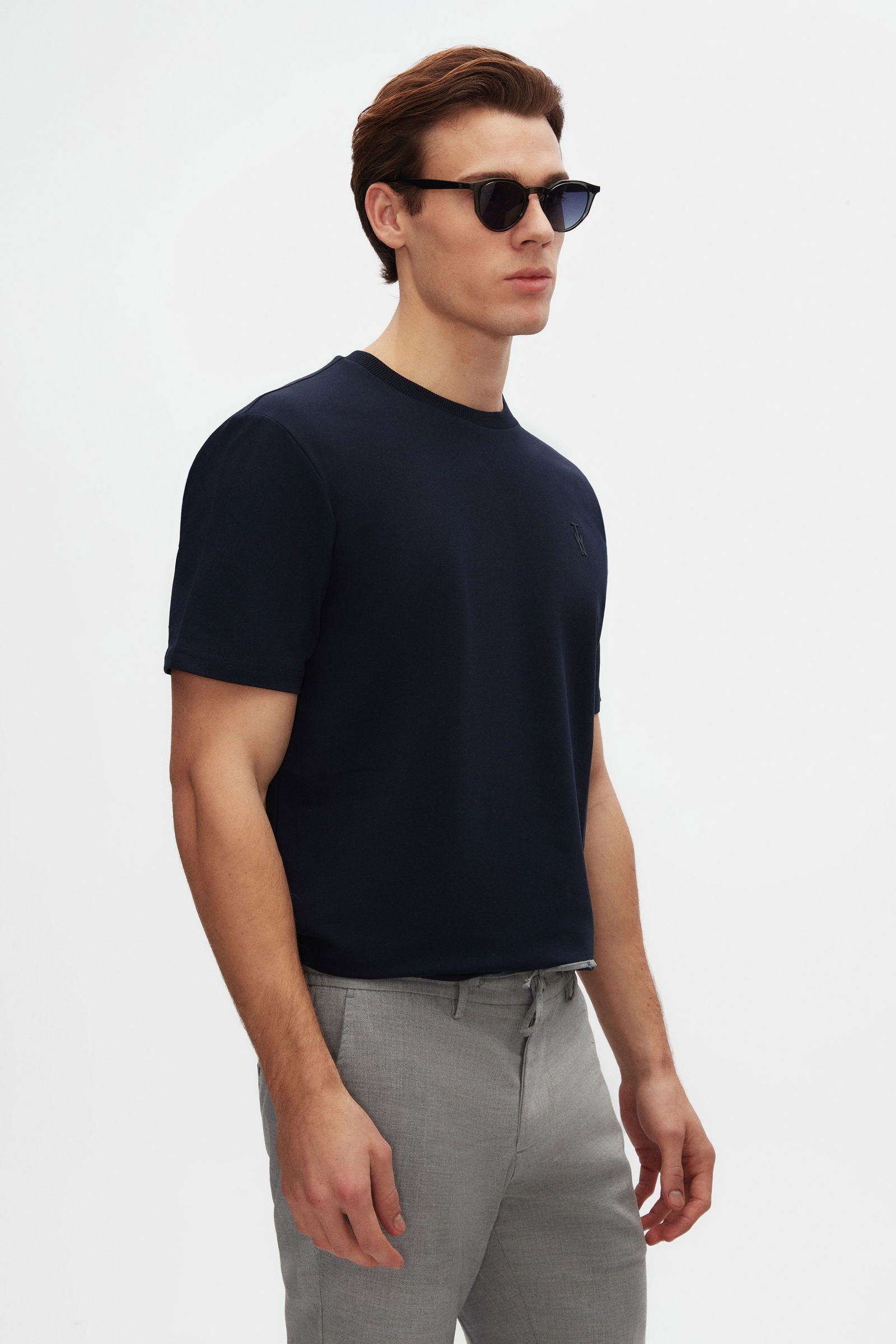 D'S DAMAT T-Shirt Twn Slim Fit bedrucktes T-Shirt