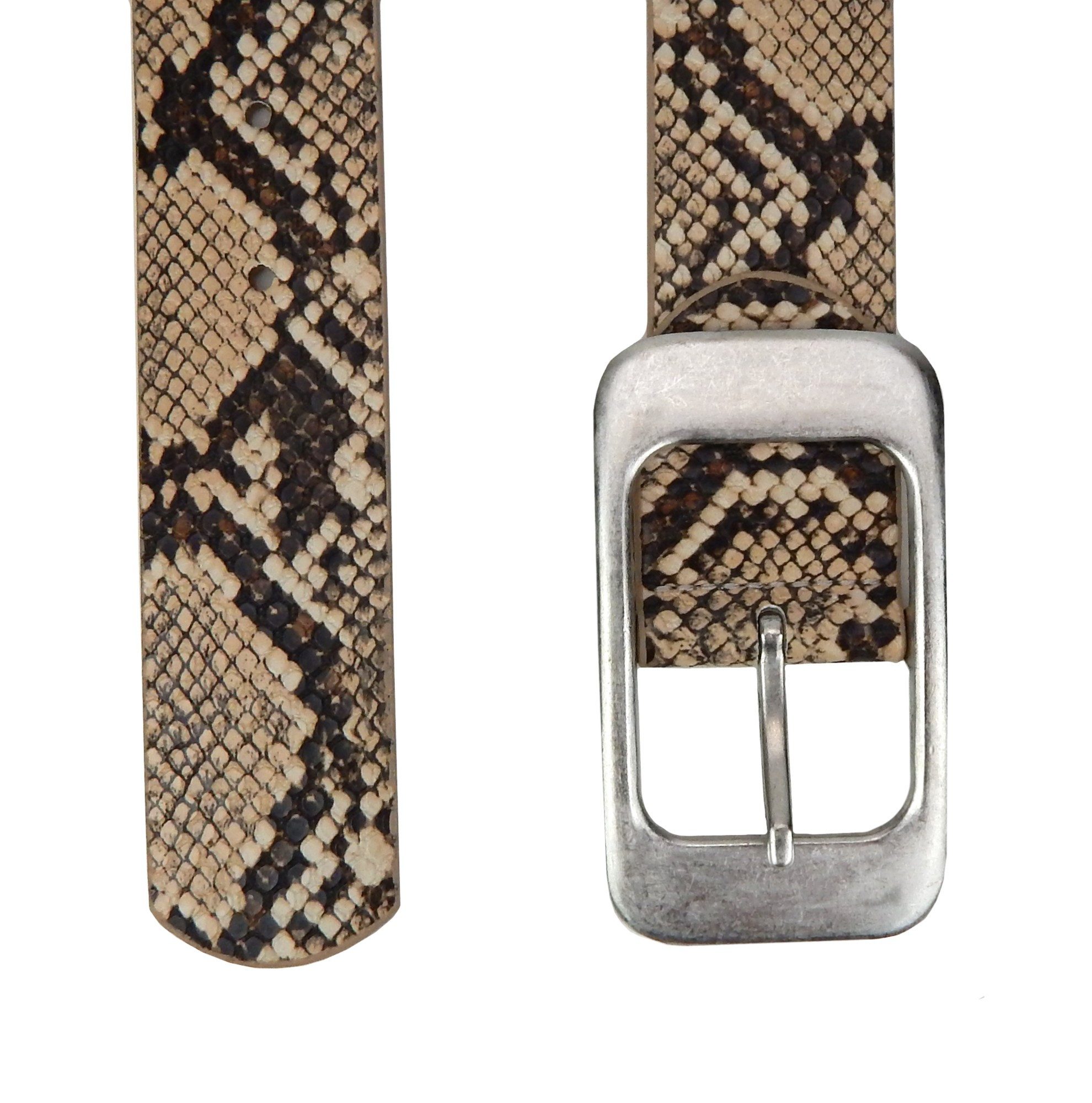Ella Jonte Koppelgürtel beige braun Animalprint günstig online kaufen