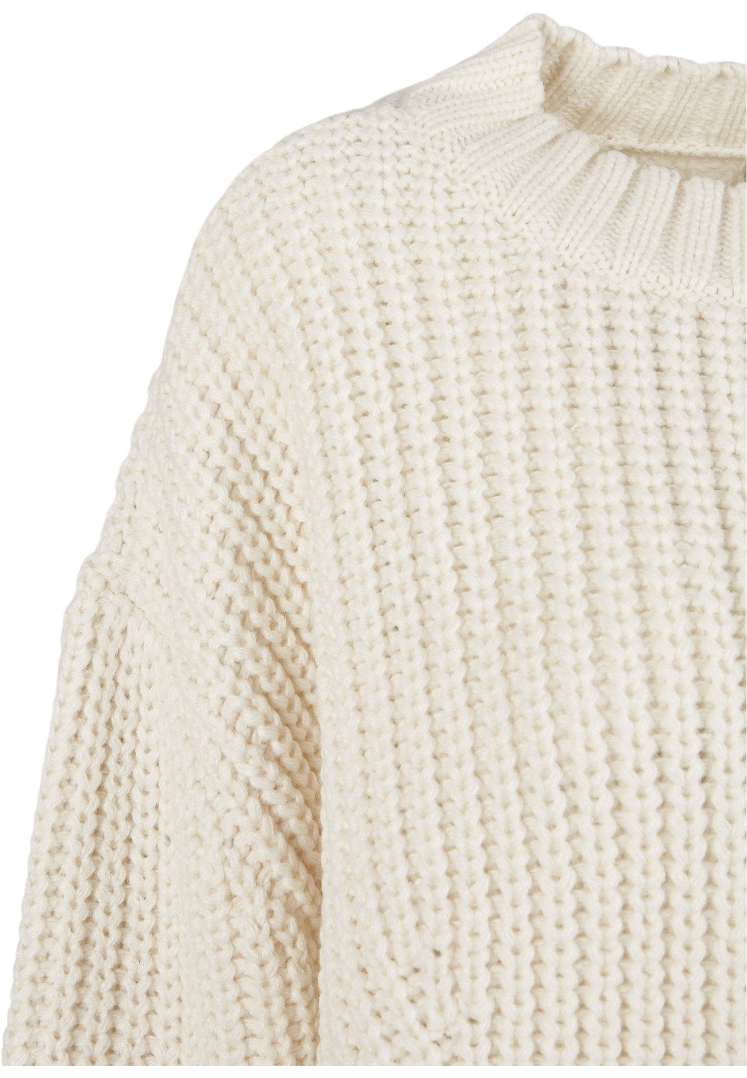 whitesand (1-tlg) URBAN CLASSICS Wide Damen Kapuzenpullover Sweater Oversize Ladies