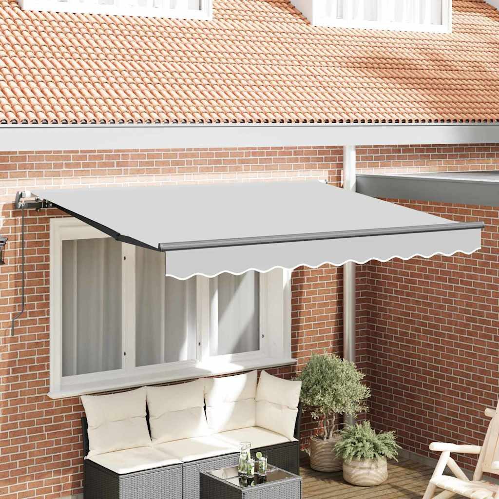 vidaXL Markise Einziehbarer manueller Тентыrahmen 2,5x2 m Metall