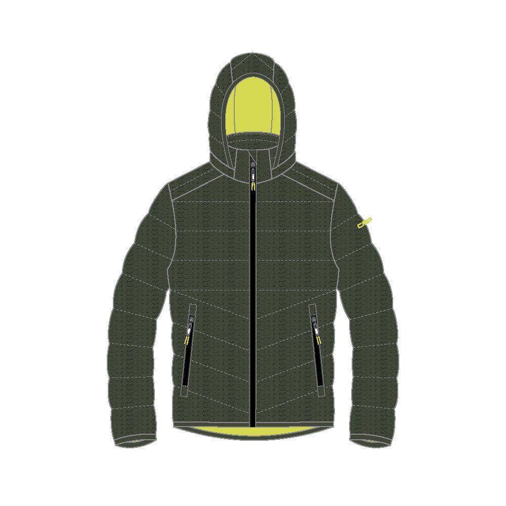 Winterjacke CMP Herren Winterjacke Man Jacket Snaps Hood 33K1597M