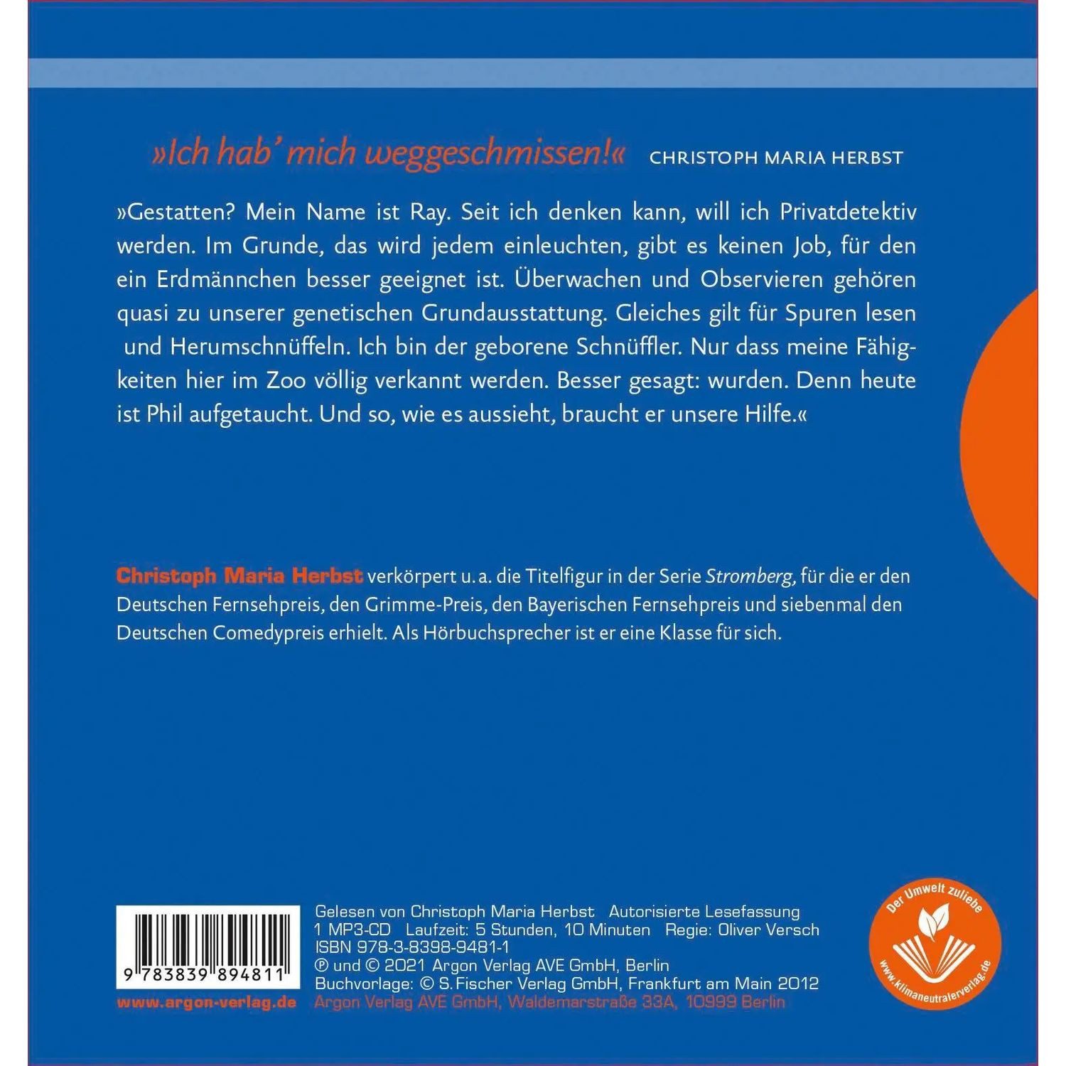 Argon Verlag Hörspiel Ausgefressen
