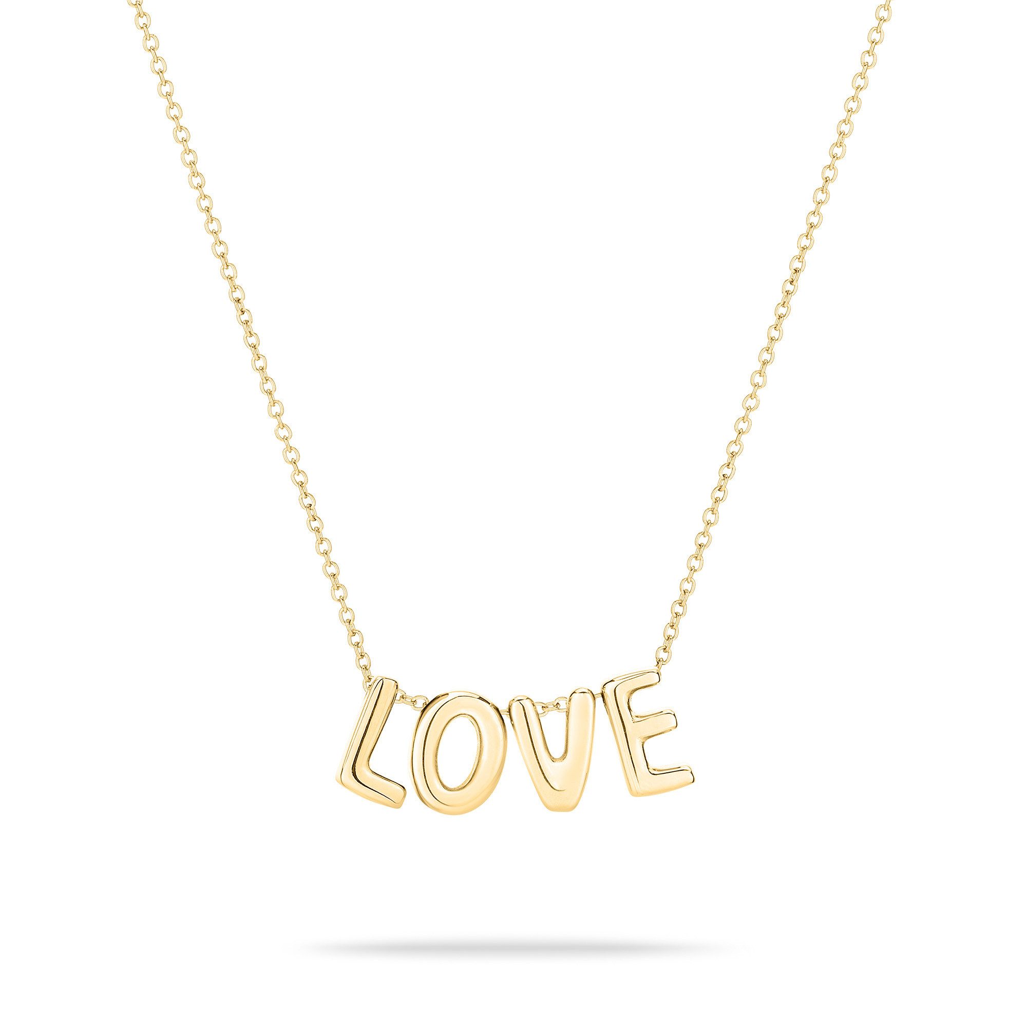 Echtzeit Kette mit Anhänger Love Letters Edelstahl