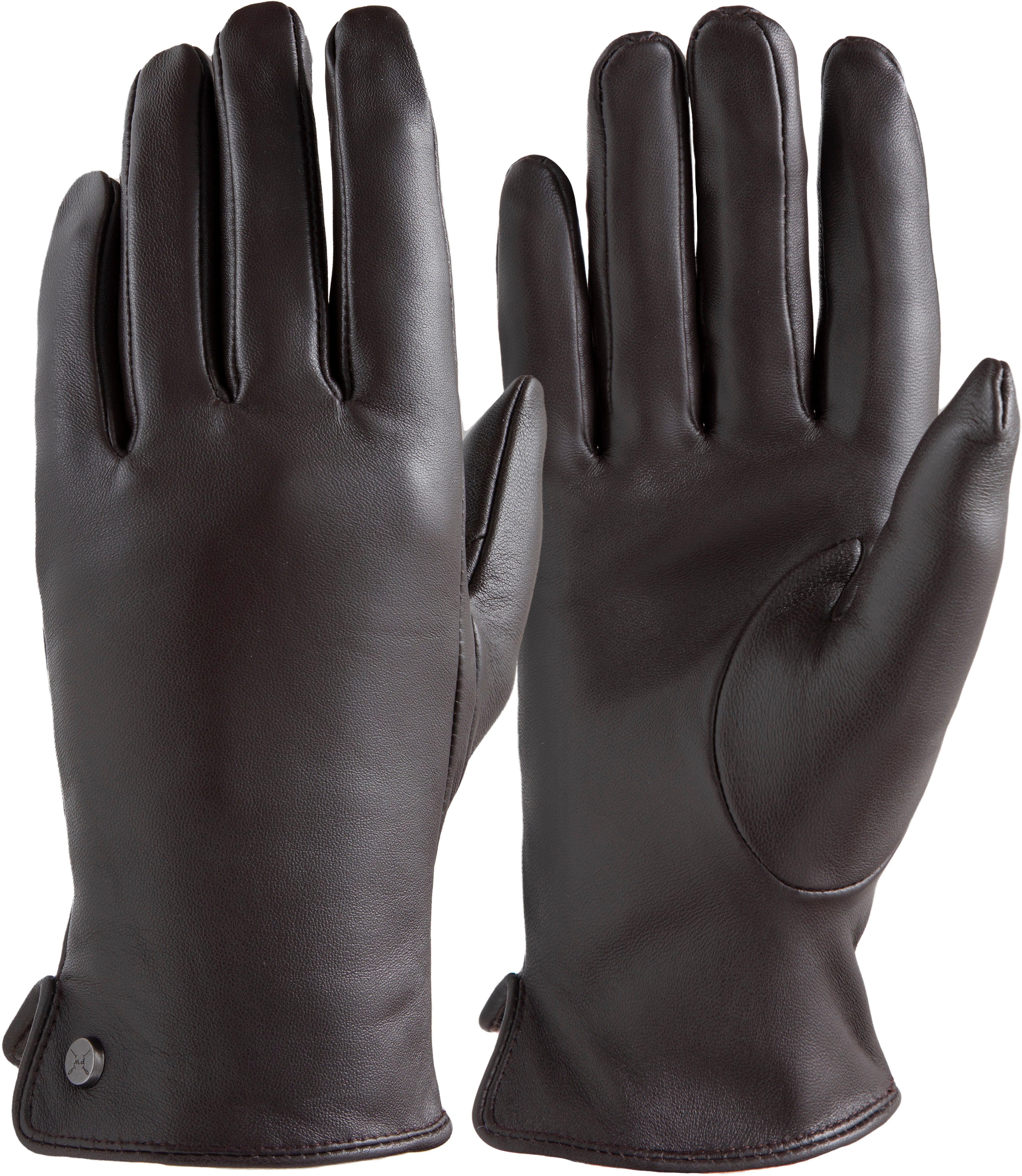 PEARLWOOD Lederhandschuhe Pam Glattlederhandschuh, Seitenschlitz günstig online kaufen