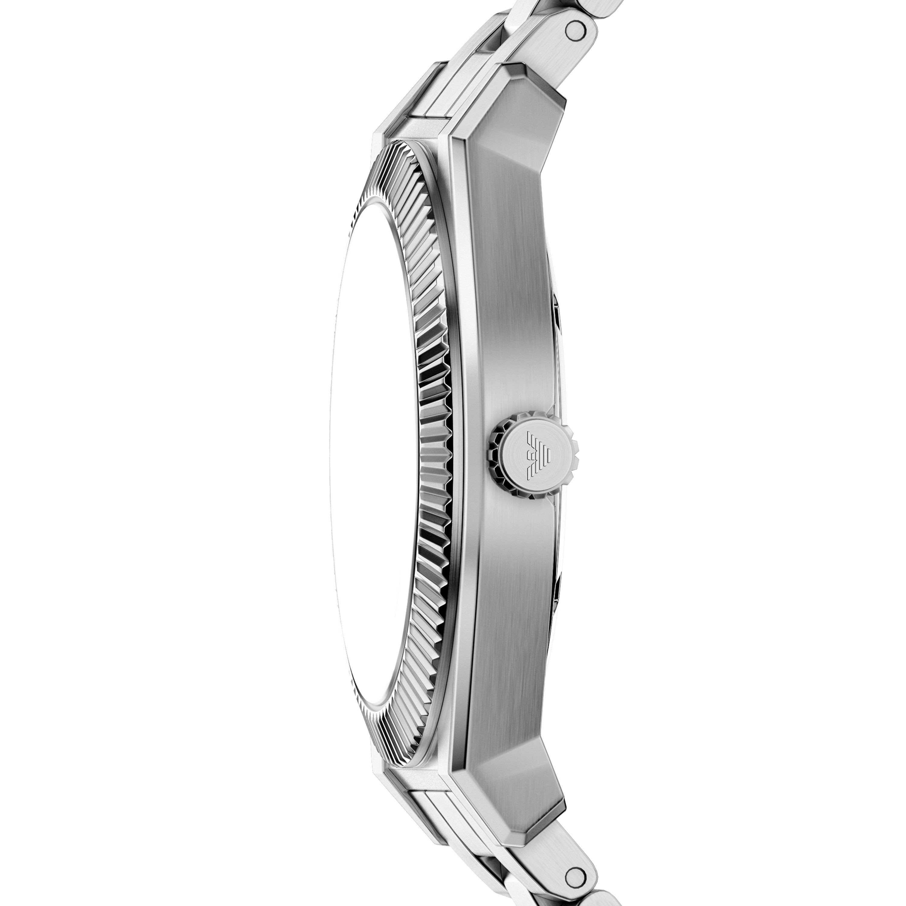 Emporio Armani Quarzuhr AR11758, Armbanduhr, Damenuhr, Herrenuhr, Edelstahlarmband, analog, Tag, Achat