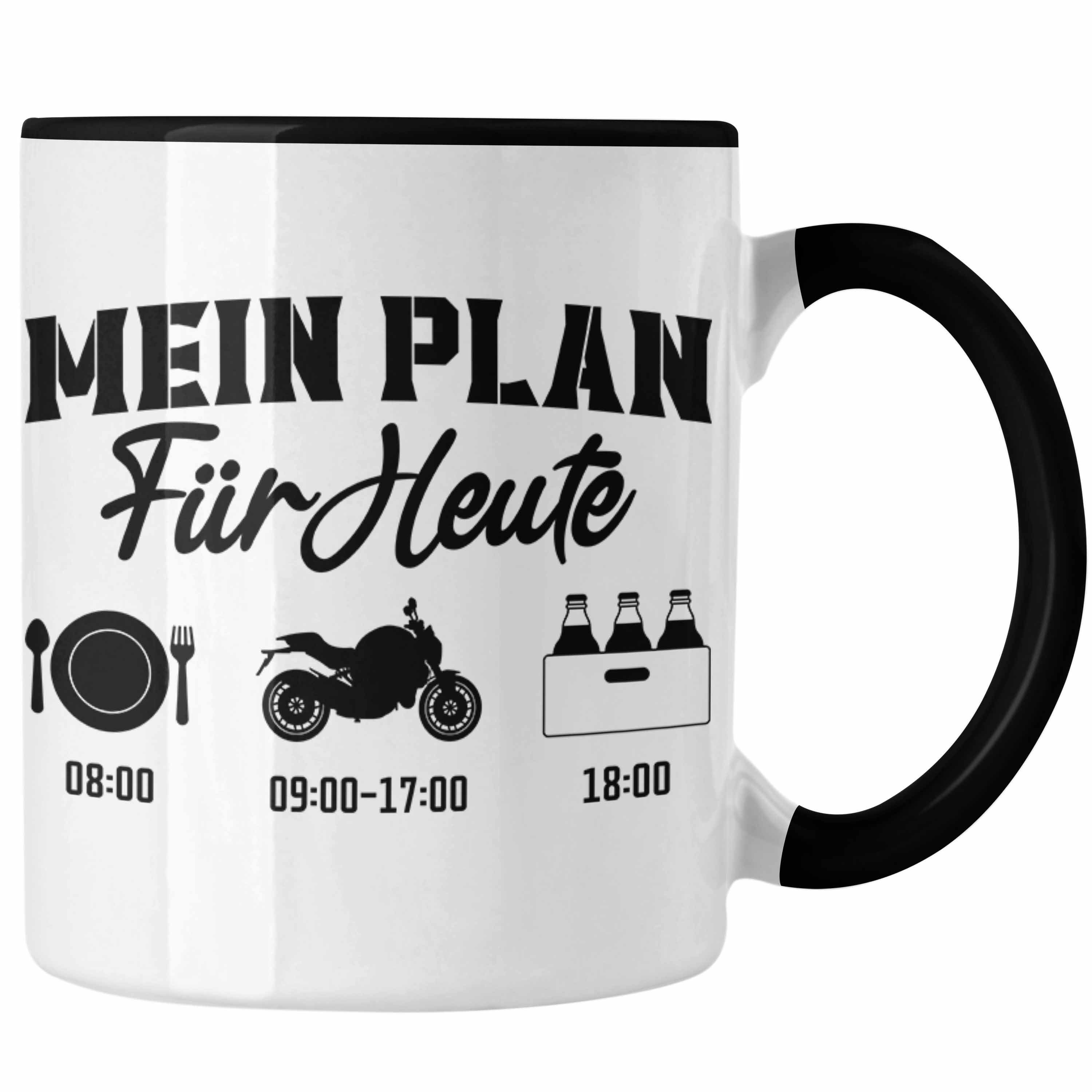 Trendation Tasse Trendation - Motorradfahrer Geschenk für Männer Motorrad Tasse Sprüche