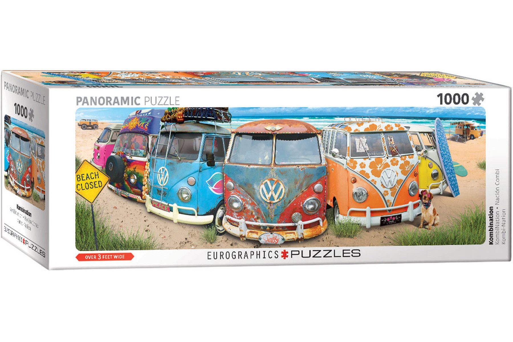 Puzzle 1000 Teile Panorama Пазлы - Пазлы - Volkswagen KombiNation, Пазлыteile