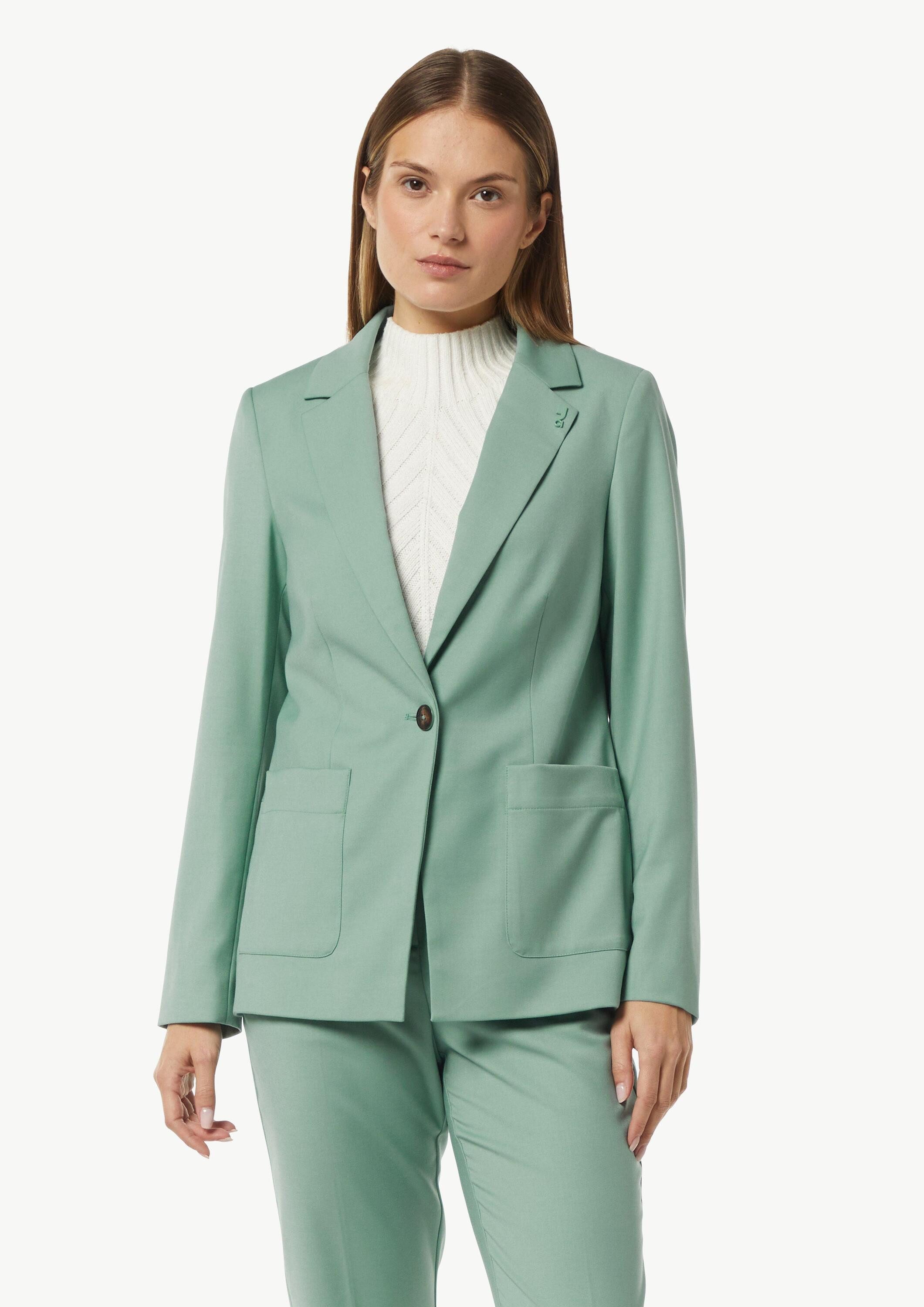 comma Jackenblazer Indoor-Blazer Blazer aus Viskosemix
