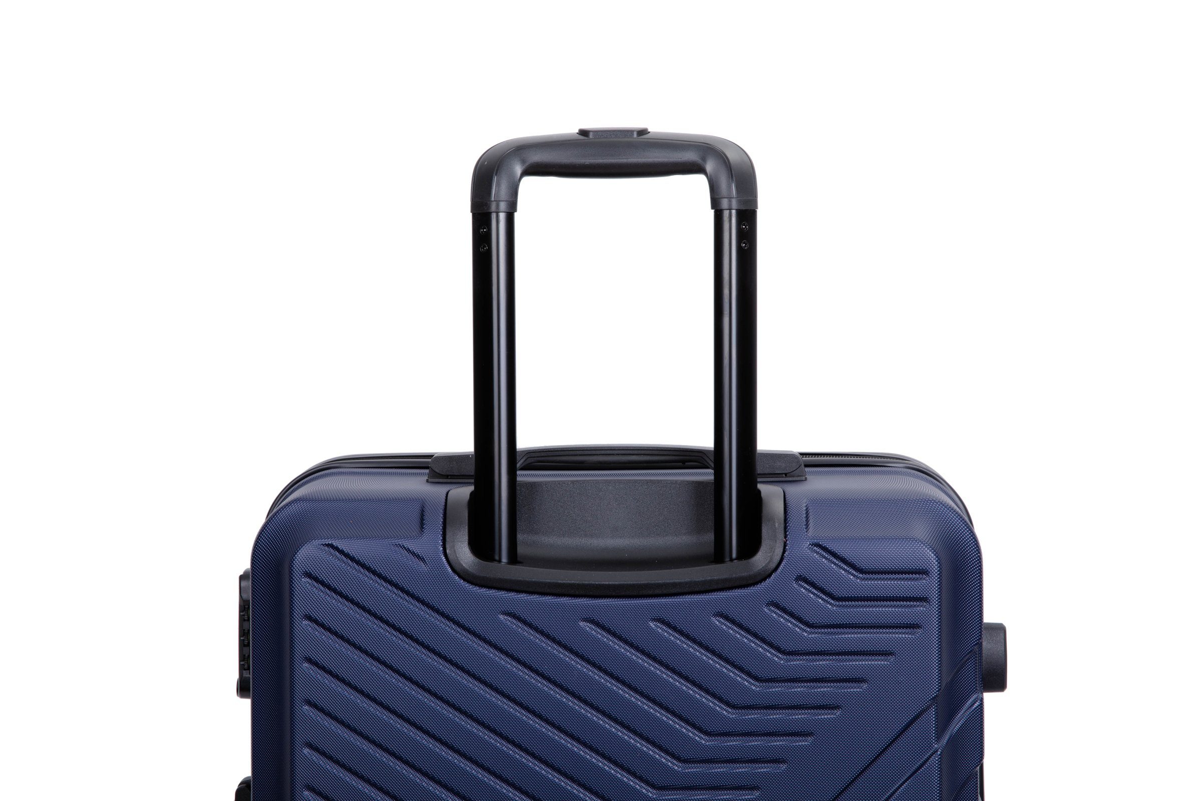 Travelhouse Trolleyset Bali, Inneinader 4 Koffer M&L. Standfüße Hängefunktion Rollen, stapelbar. tlg., 3 (Komplett Navy mit Set), 3-er Set