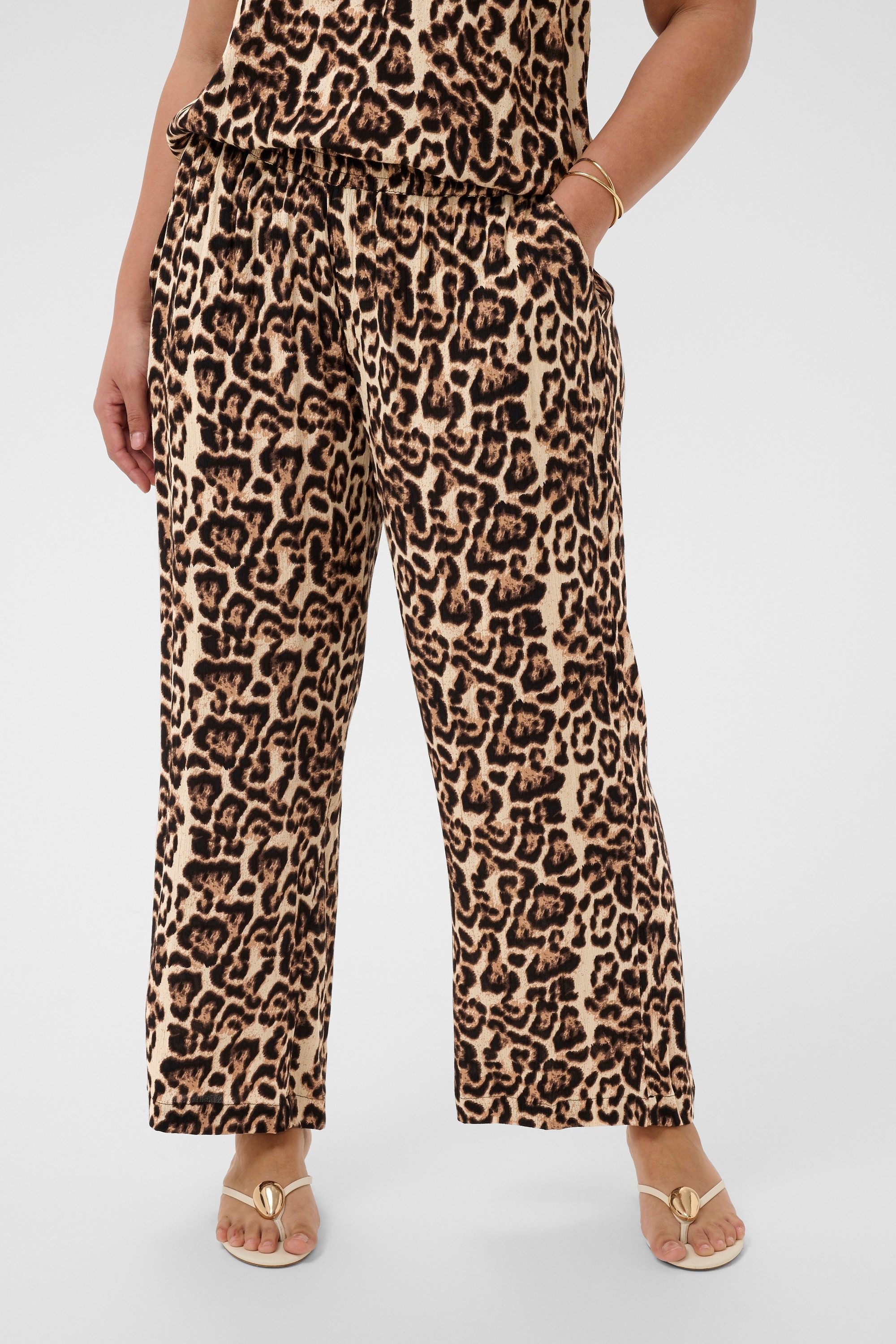 KAFFE Curve Stoffhose Casual Hose KCdala Große Größen