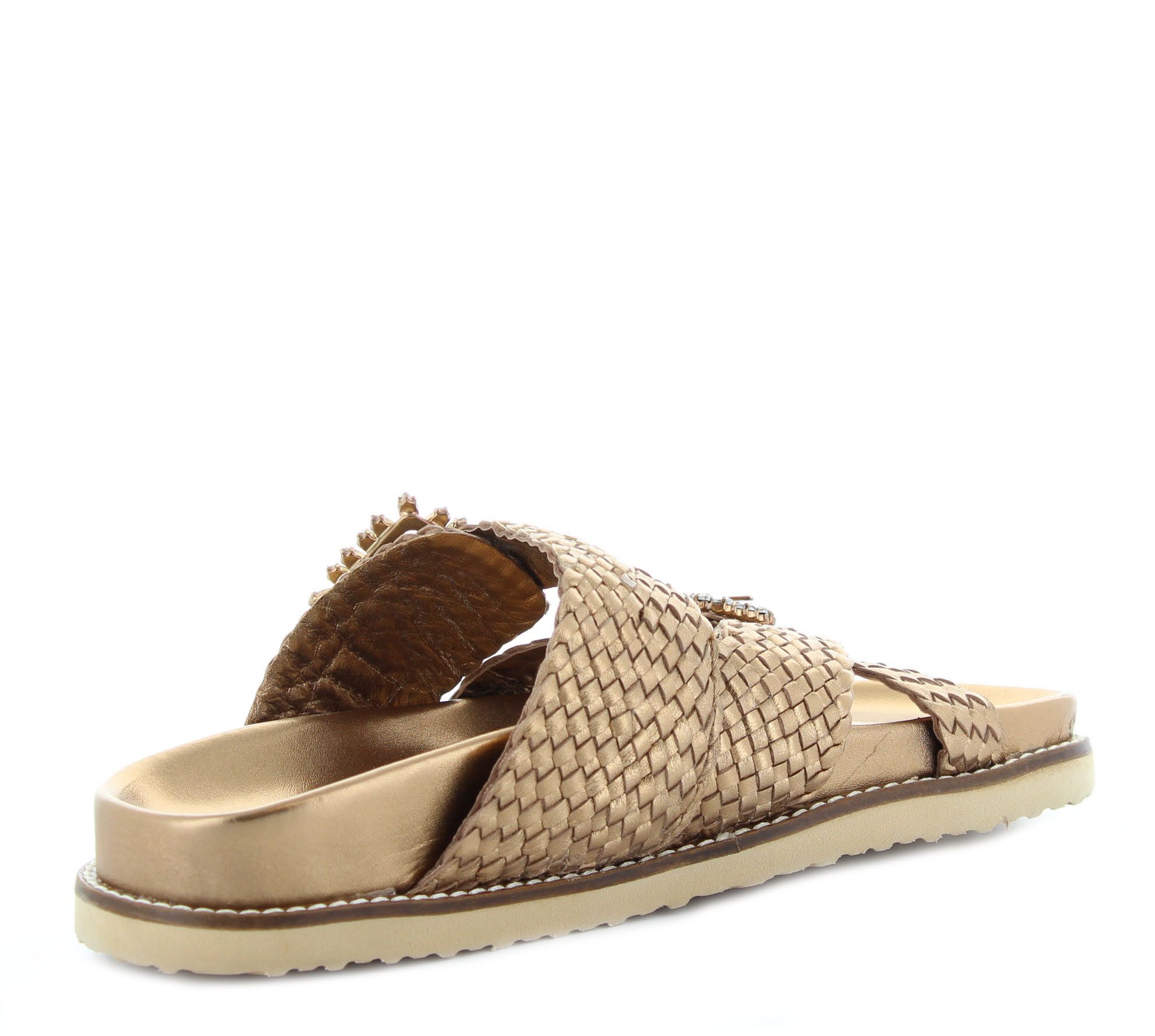 INUOVO 395052 Pantolette Schmuckschnalle