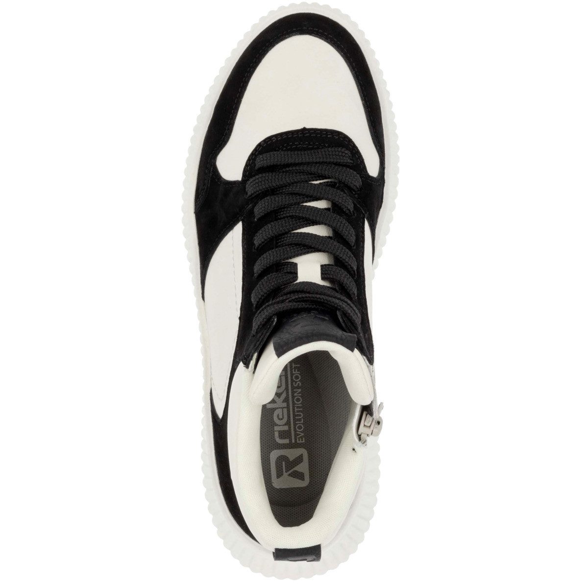 Rieker EVOLUTION W1770 Damen Sneaker Turnschuhe, Sportschuhe, Freizeitschuhe, Halbschuhe, Schnürschuhe