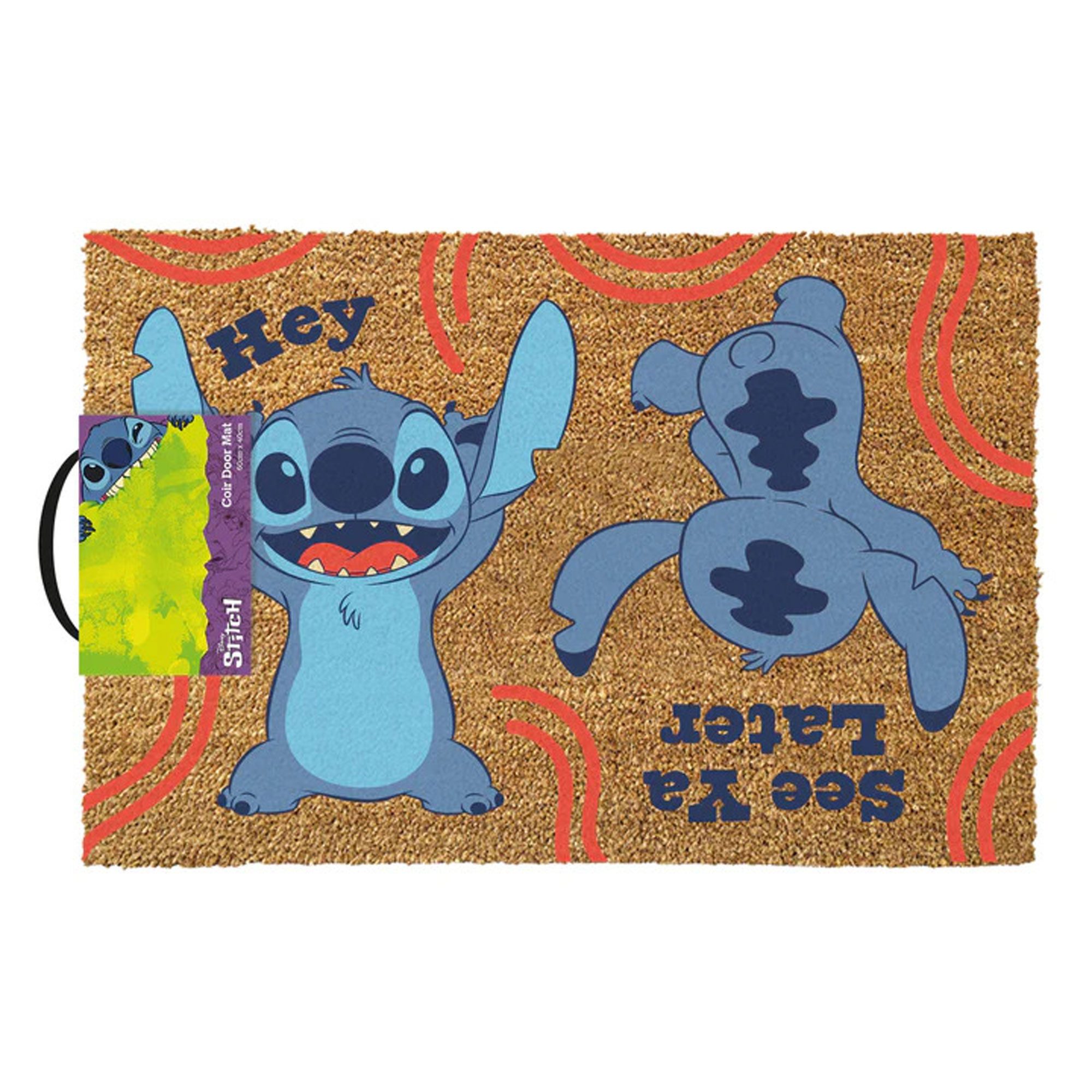 Fußmatte Fußmatte Kokos - Türmatte Kokos - Disney - Lilo & Stitch - Hey/See günstig online kaufen