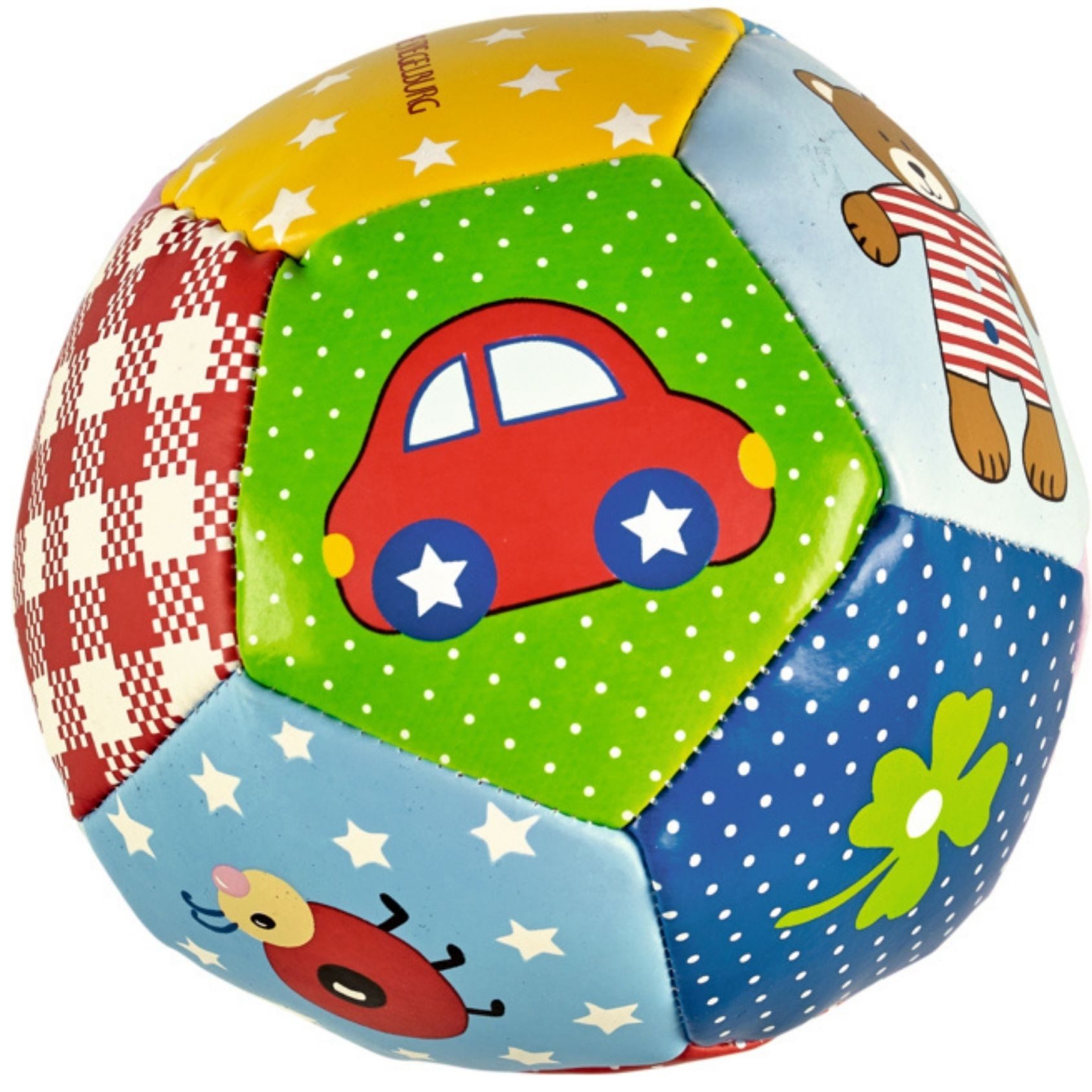 Softball Spiegelburg BabyGlück Softball für Babys – Schaumstofffüllung, Ø 10 cm