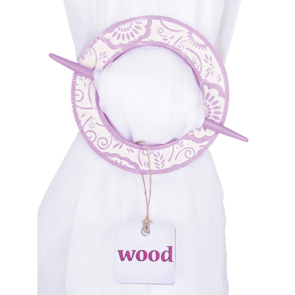 Bestlivings Raffhalter Cord & Wood, Gardinen, Vorhänge, Dekoschals, (1-tlg), Gardinenhalter zum zurückhalten von Gardinen, Dekoschals & Vorhänge