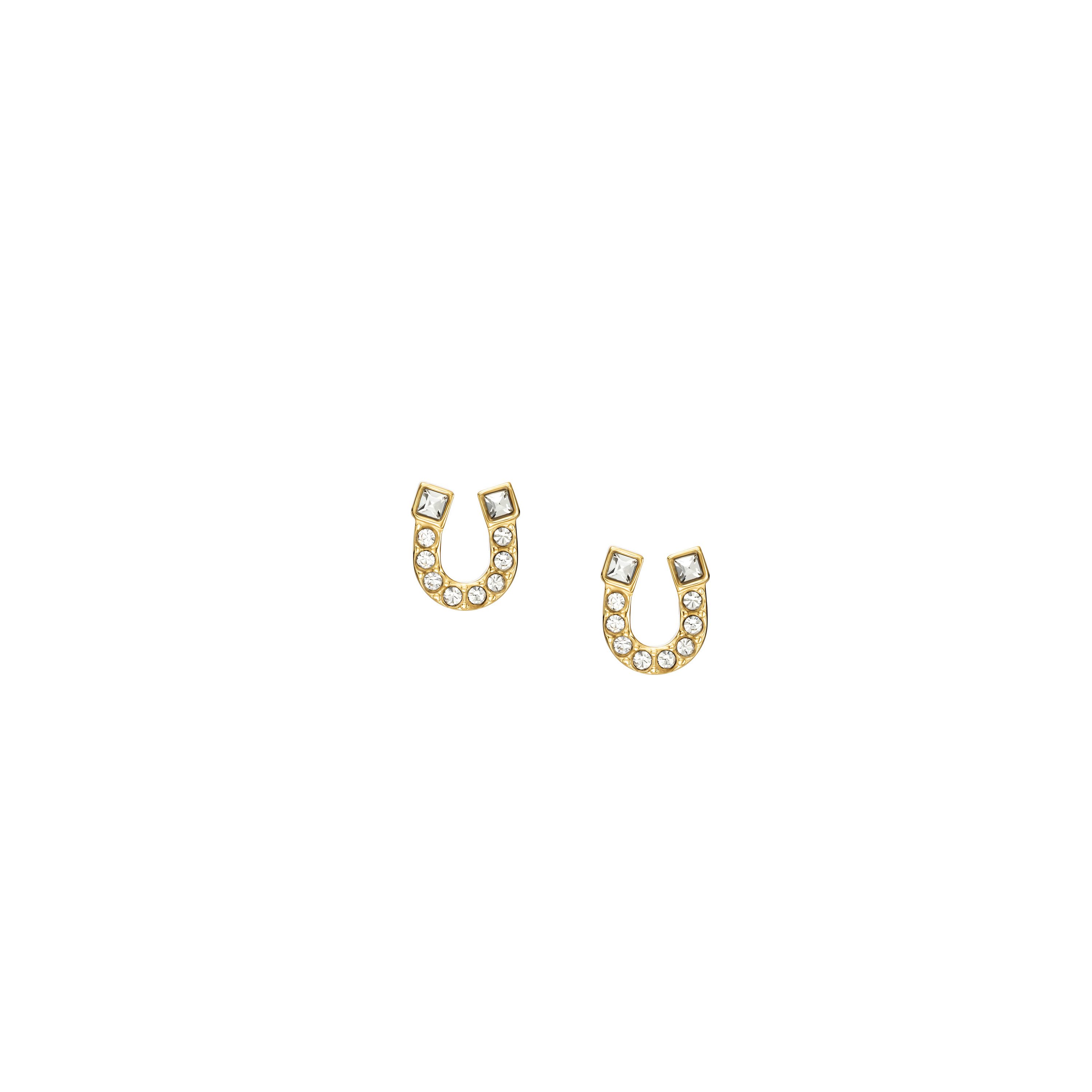 Fossil Paar Ohrstecker Schmuck Geschenk Edelstahl Ohrringe SUTTON, mit Glasstein