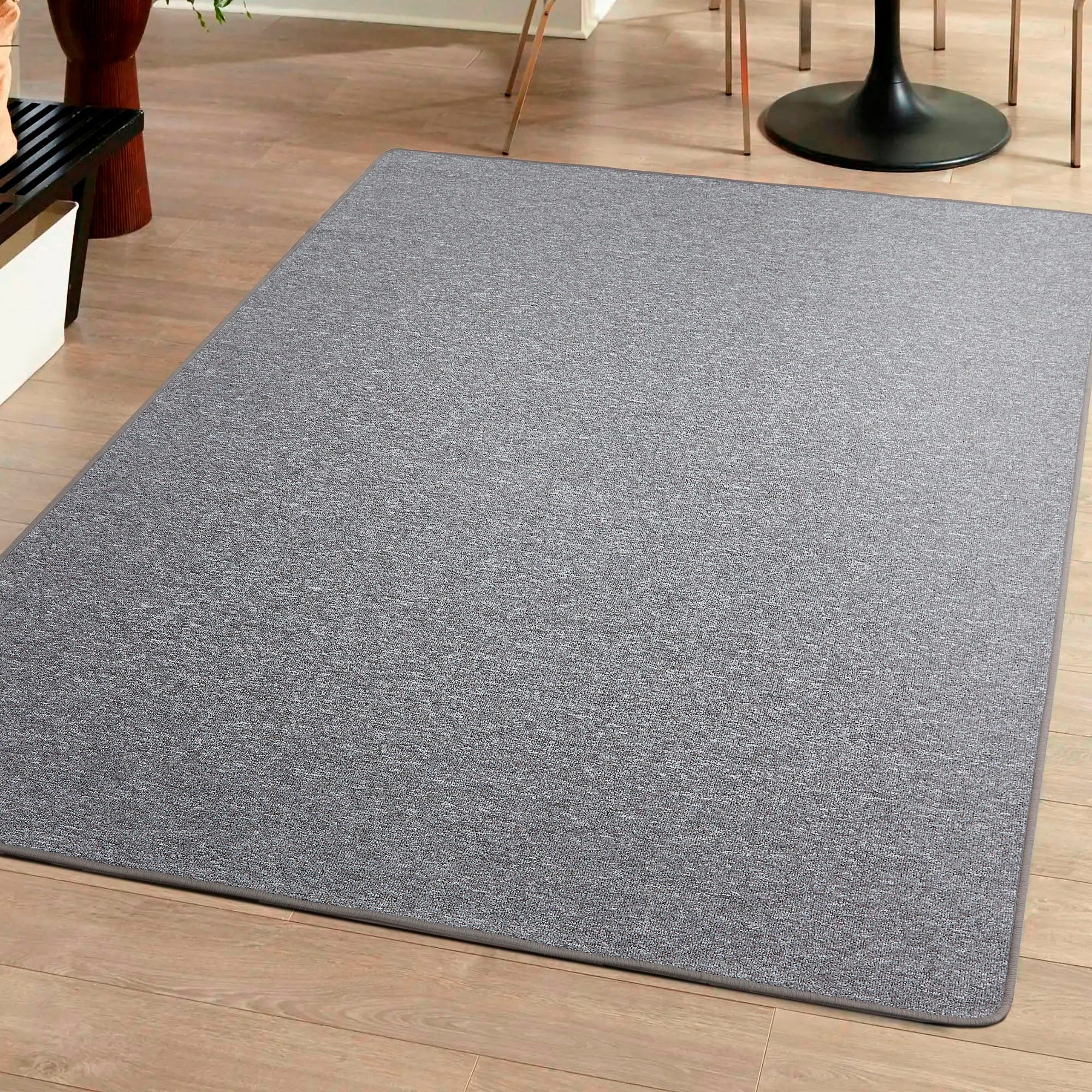 Andiamo Teppich Luton, Made in Germany, rechteckig, Höhe: 5 mm, melierte Optik, auch als Läufer, Wohnzimmer & Schlafzimmer
