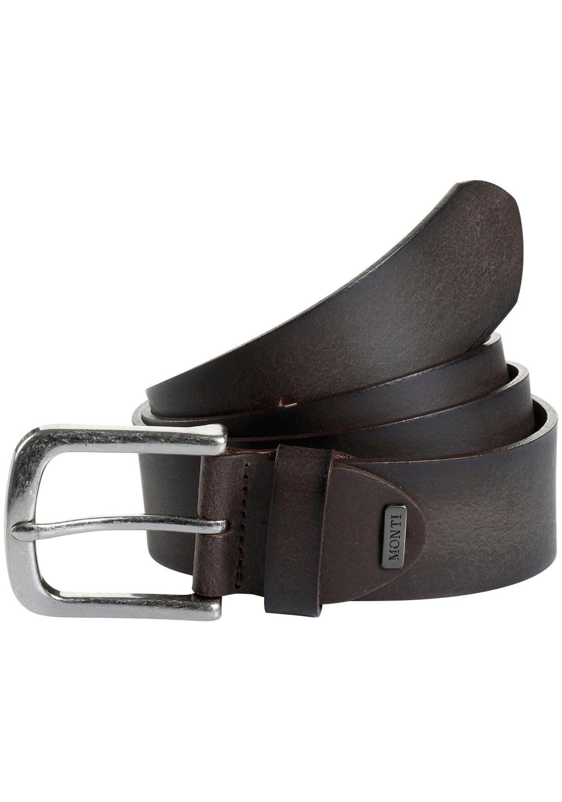 MONTI Ledergürtel NASHVILLE 4,0 cm breit, günstig online kaufen