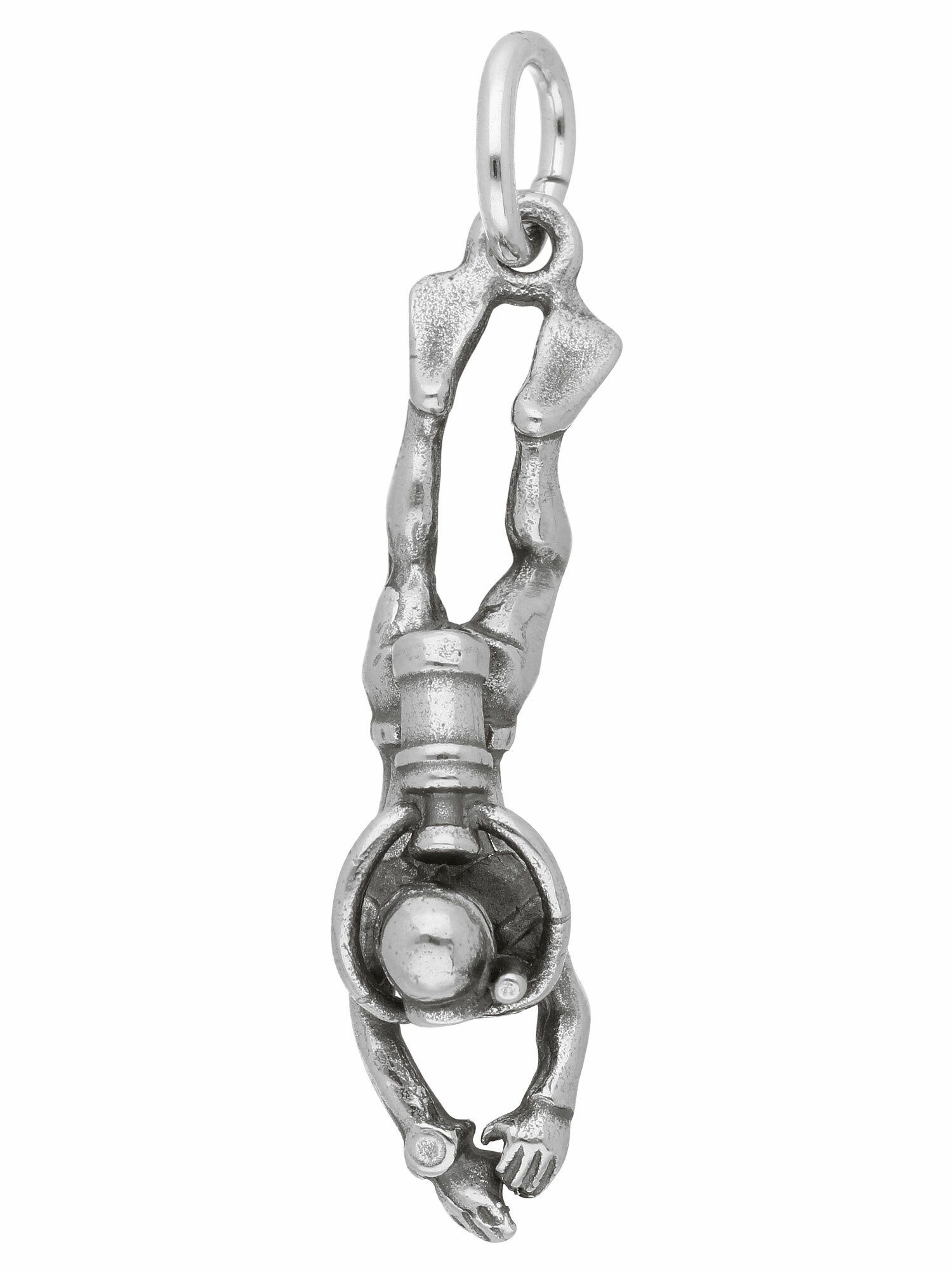 Adelia´s Kettenanhänger 925 Silberschmuck Taucher, Damen für Silber Anhänger