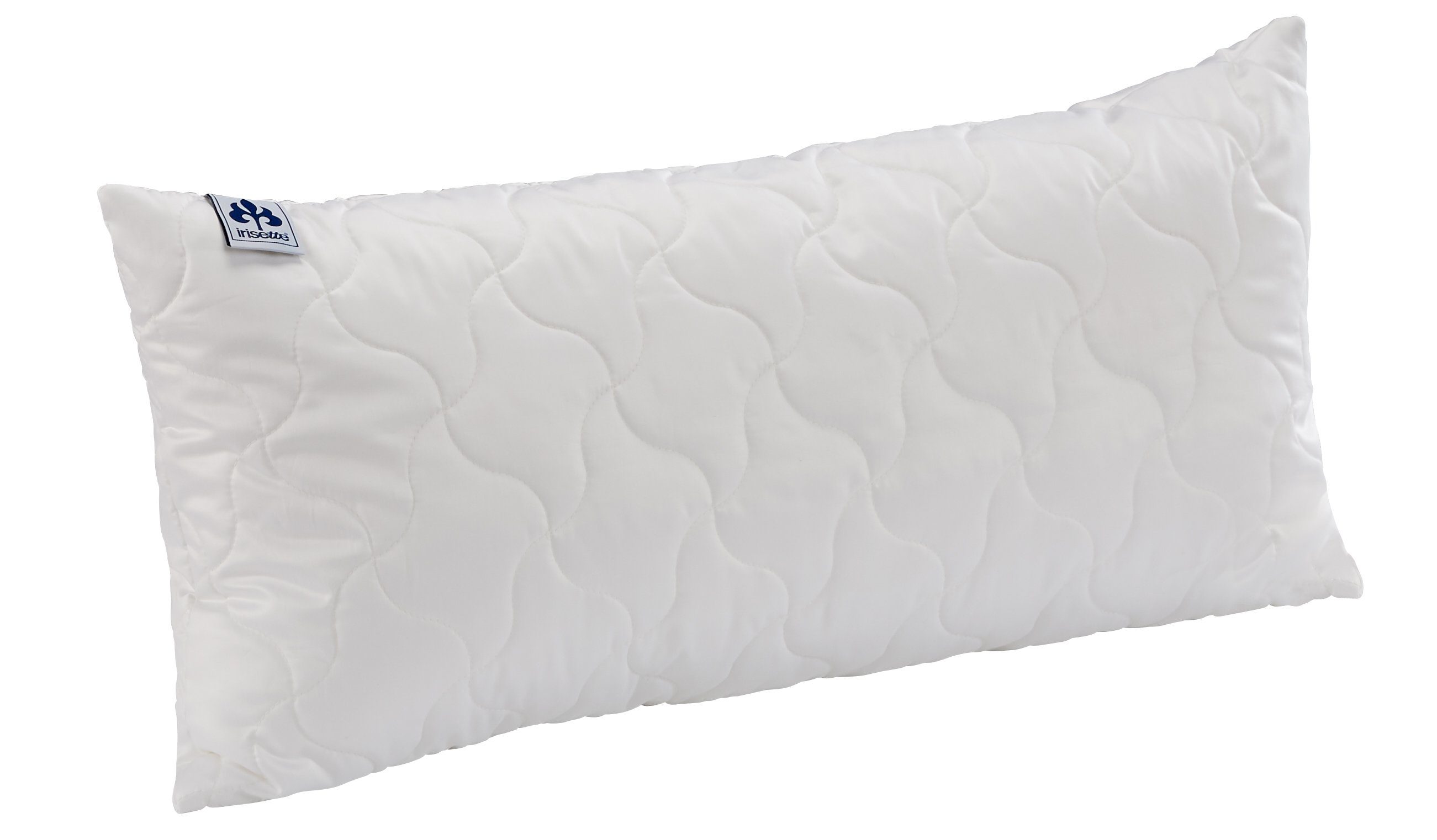 Irisette Kopfkissen Kissen Gerda, Füllung: irisette® Duofill - 50% Polyester-Hohlfaserkugeln und 50% Schaumstäbchen, Bezug: weich und hautfreundlich, Seitenschläfer, Rückenschläfer, Bauchschläfer, kochwaschbar bis 95°C, produziert in Deutschland