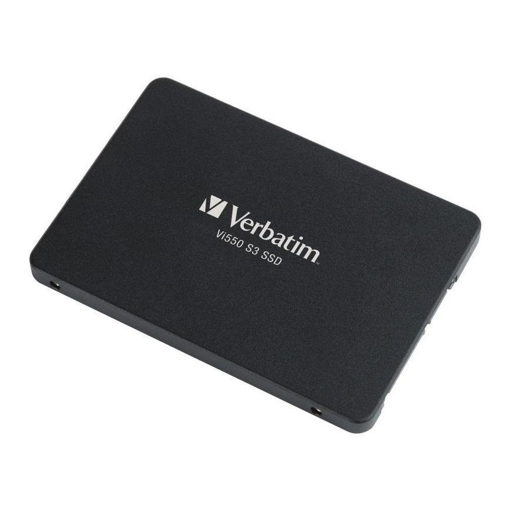 Verbatim »Vi550 S3 SSD 128GB« interne SSD, 128 GB Speicherkapazität, 2,5" 7  mm, SATA III, 3D NAND-Technologie, 560 MB/s Lesegeschwindigkeit, 535 MB/s  Schreibgeschwindigkeit, SSD-Laufwerk, Festplatte, Festplattenlaufwerk, für  Desktop-PC / Computer oder ...