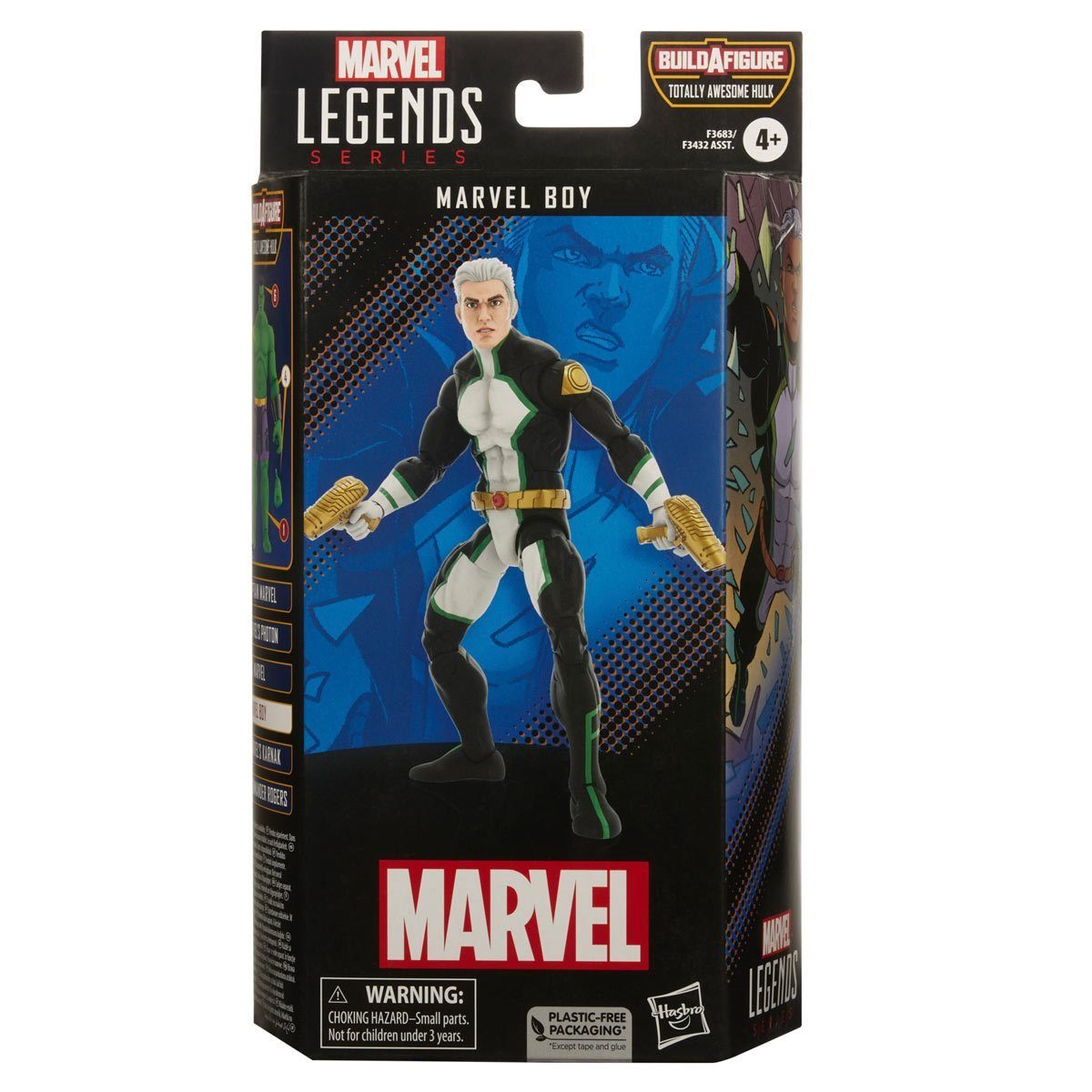 Hasbro Actionfigur Marvel Legends Totally Awesome Hulk Wave Marvel Boy BaF Actionfigur