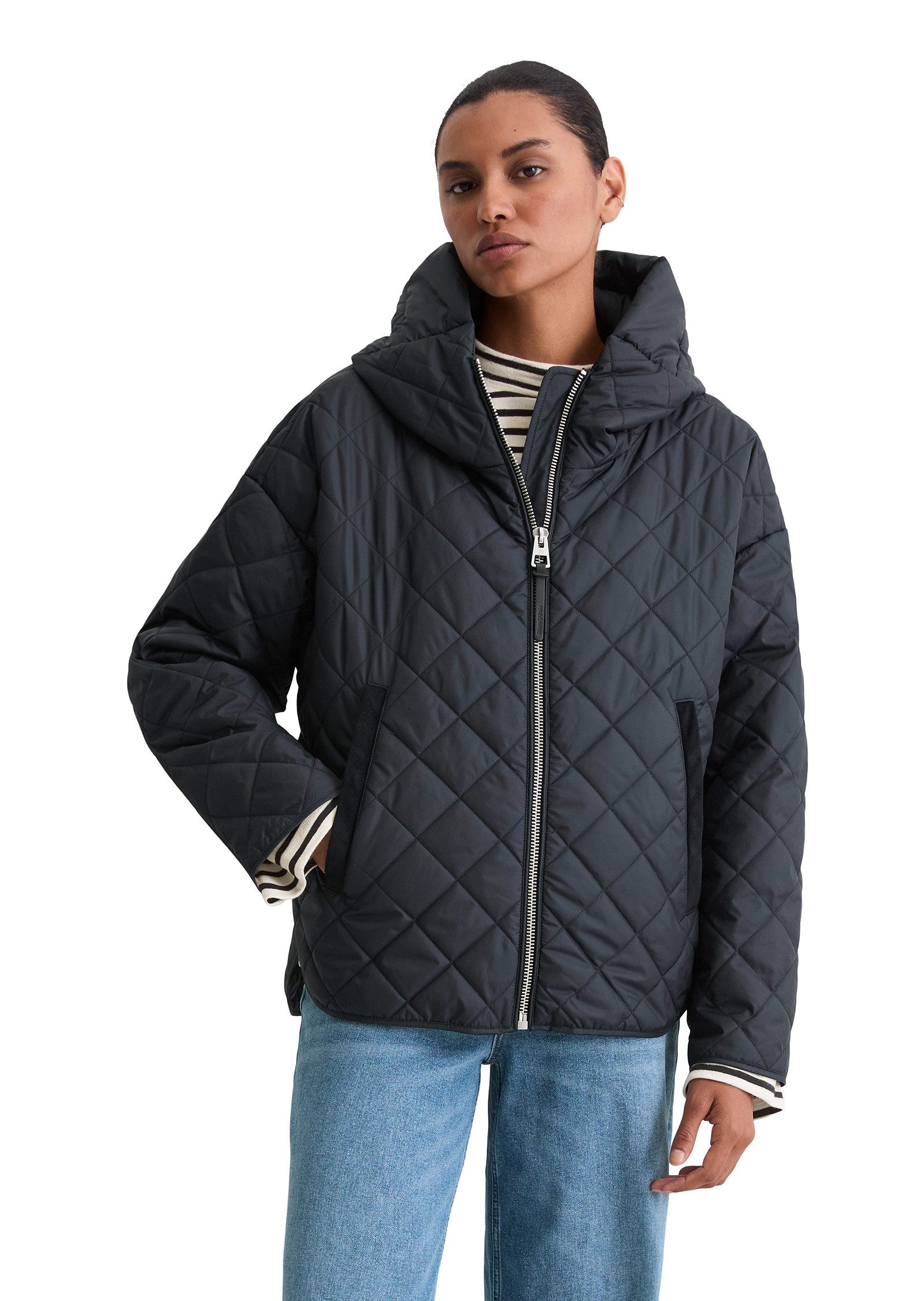 Marc O'Polo Outdoorjacke aus recyceltem Polyester