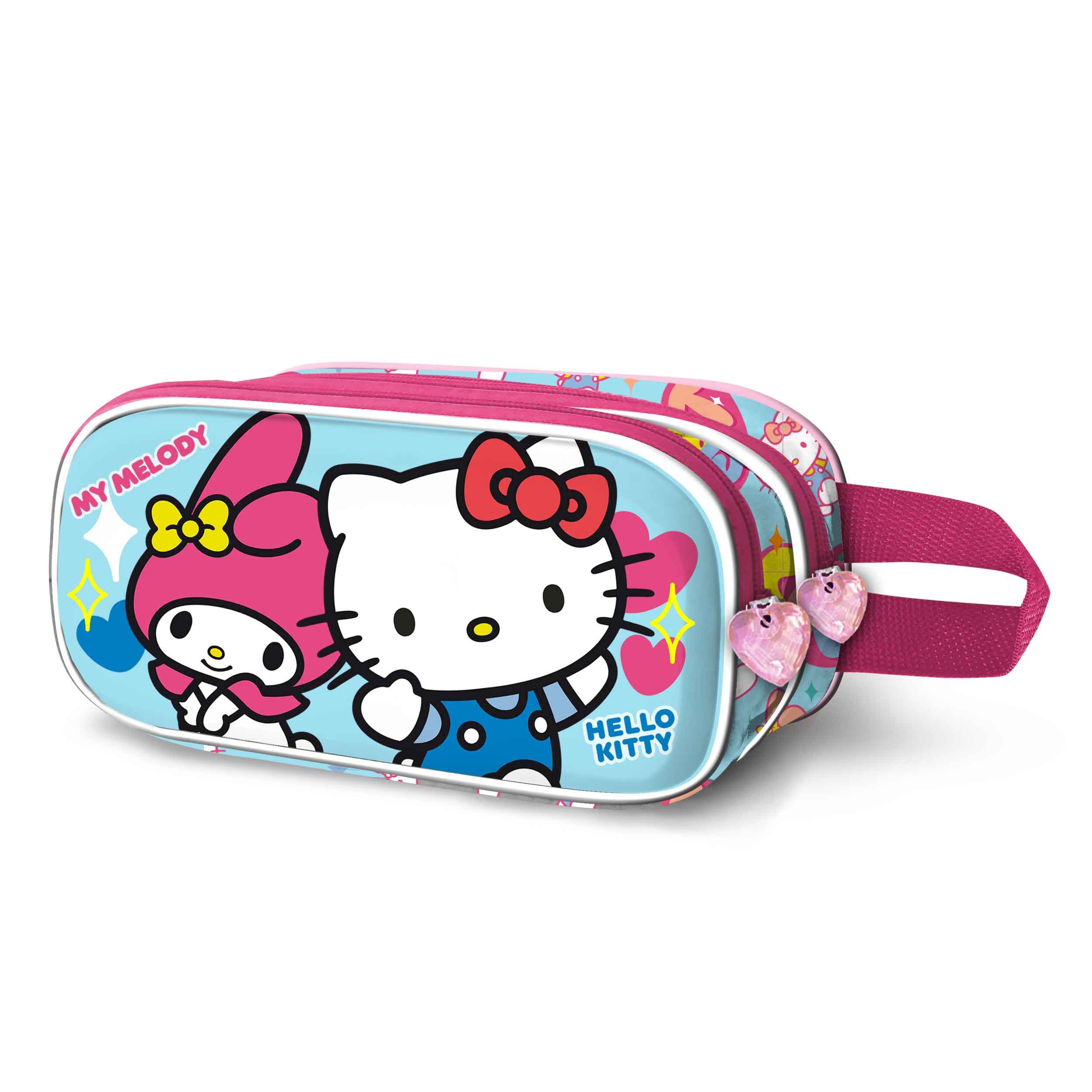 Karactermania Пеналы Hello Kitty 3D Stiftemäppchen Federmappe Federtasche Mäppchen, 3D-Frontprägung