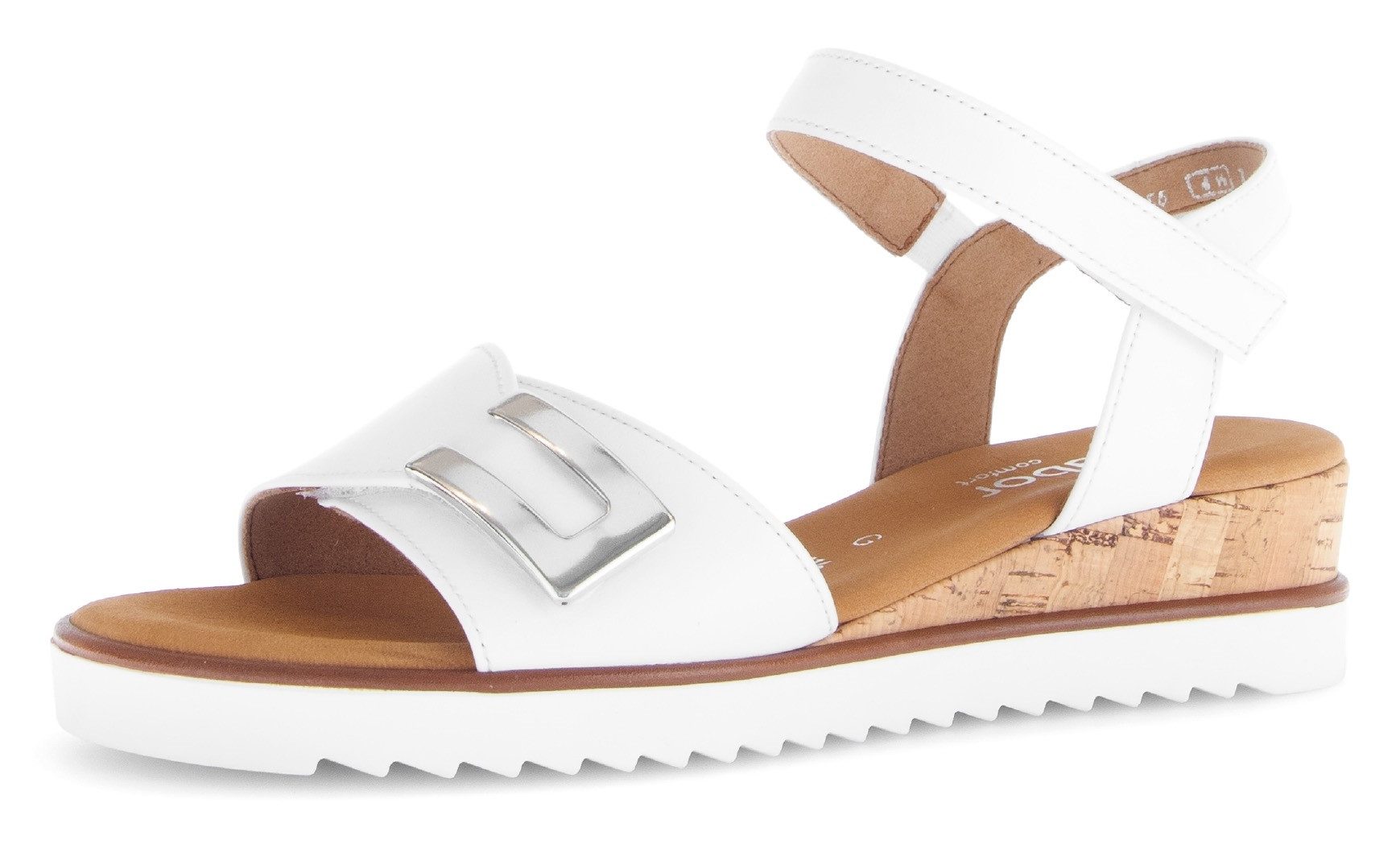 Gabor GENUA Keilsandalette, Riemchensandale, Komfortschuh, Sommerschuh, günstig online kaufen