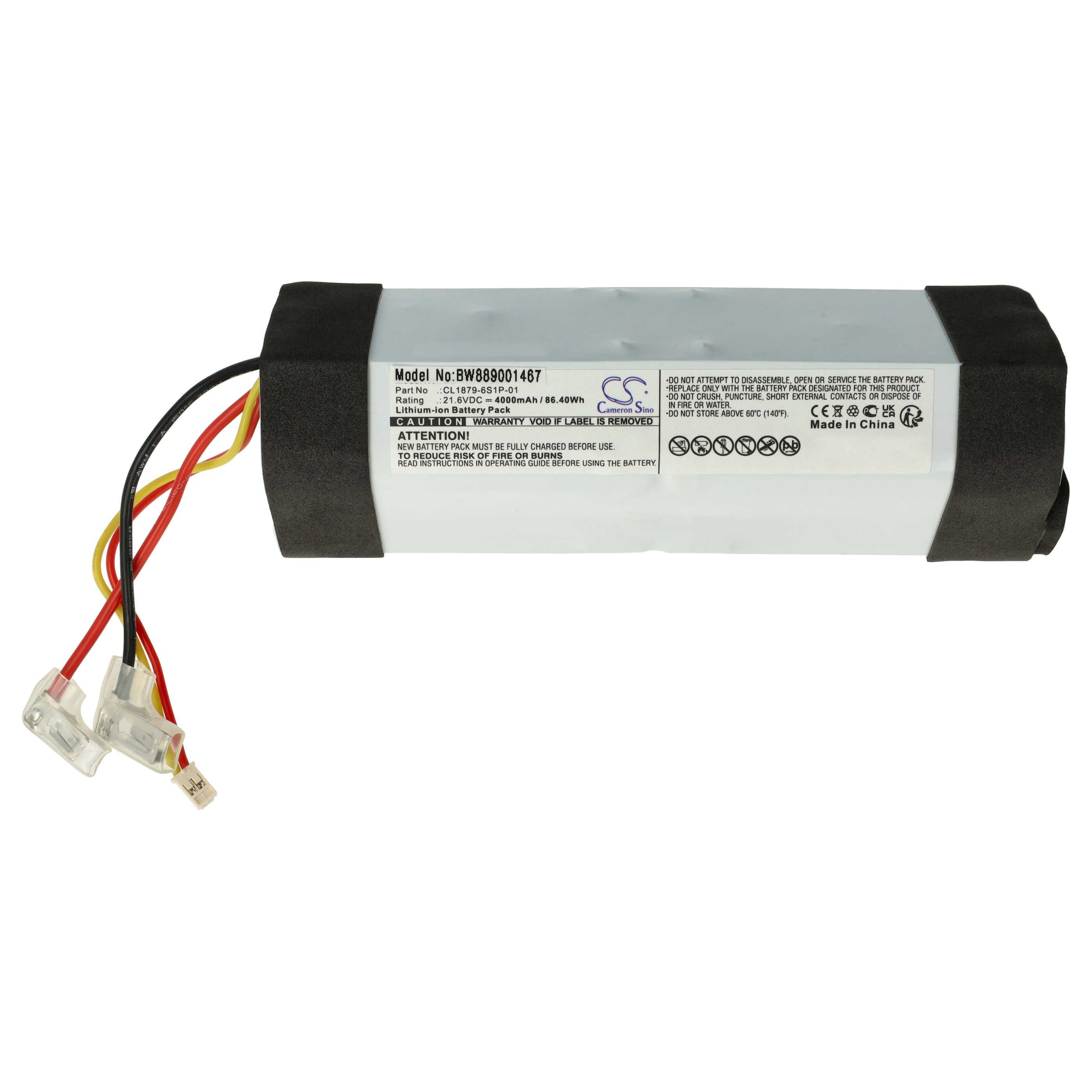 vhbw Ersatz für Tineco CL1879-6S1P-01 für Staubsauger-Akku Li-Ion 4000 mAh günstig online kaufen