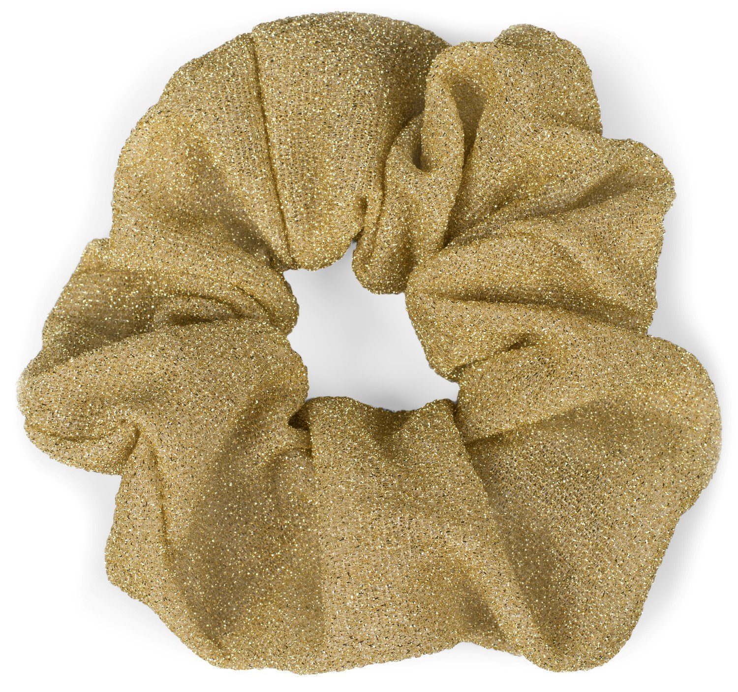 styleBREAKER Haargummi, 1-tlg., Glitzer Scrunchie Haargummi