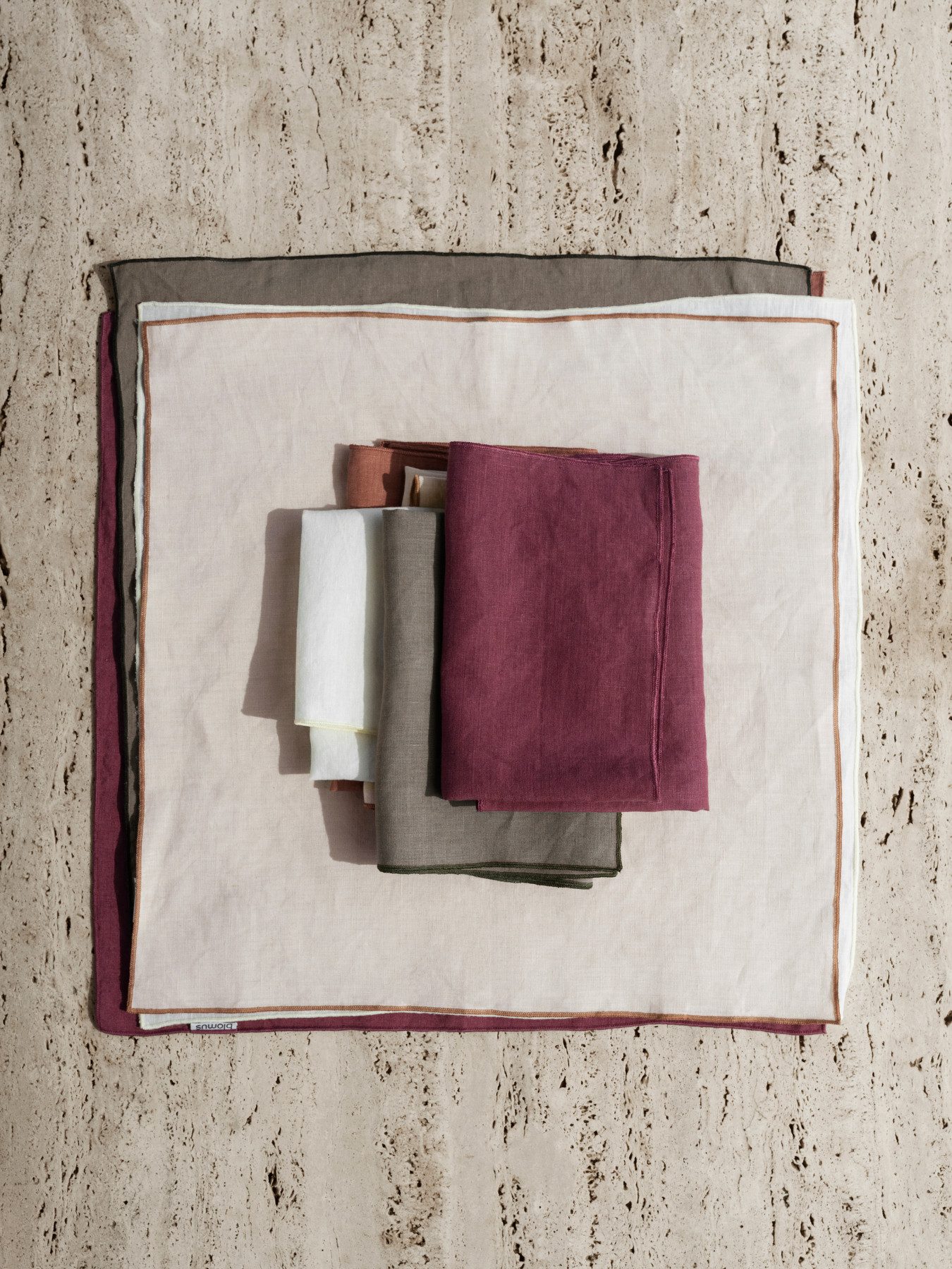 blomus Stoffserviette Leinen Serviette -LINEO- Servietten Set, Tischdeko, Naturserviette, Saugfähig & Fusselfrei, 100% Leinen, Farbvielfalt