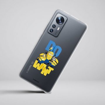 DeinDesign Handyhülle Minions Banane Film Minions Do Want, Xiaomi 12 5G Silikon Hülle Bumper Case Handy Schutzhülle