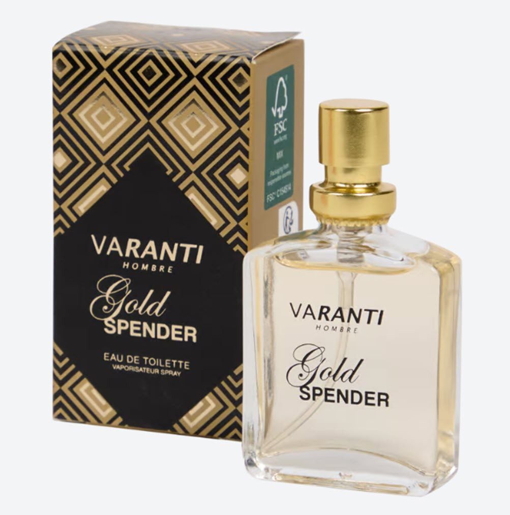 Eau de Parfum Varanti Hombre Gold Spender EDT 100 ml