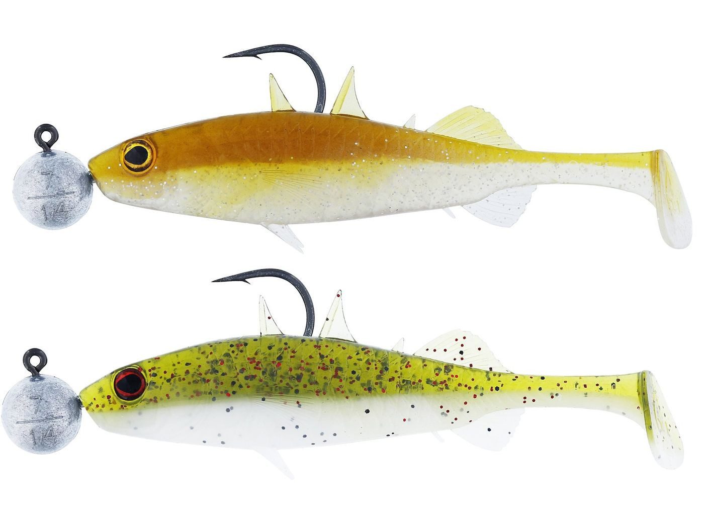 WESTIN Kunstköder STANLEY THE STICKLEBACK SHADTAIL R 'N R 7.5CM #4/0 7G CLEAR WAT