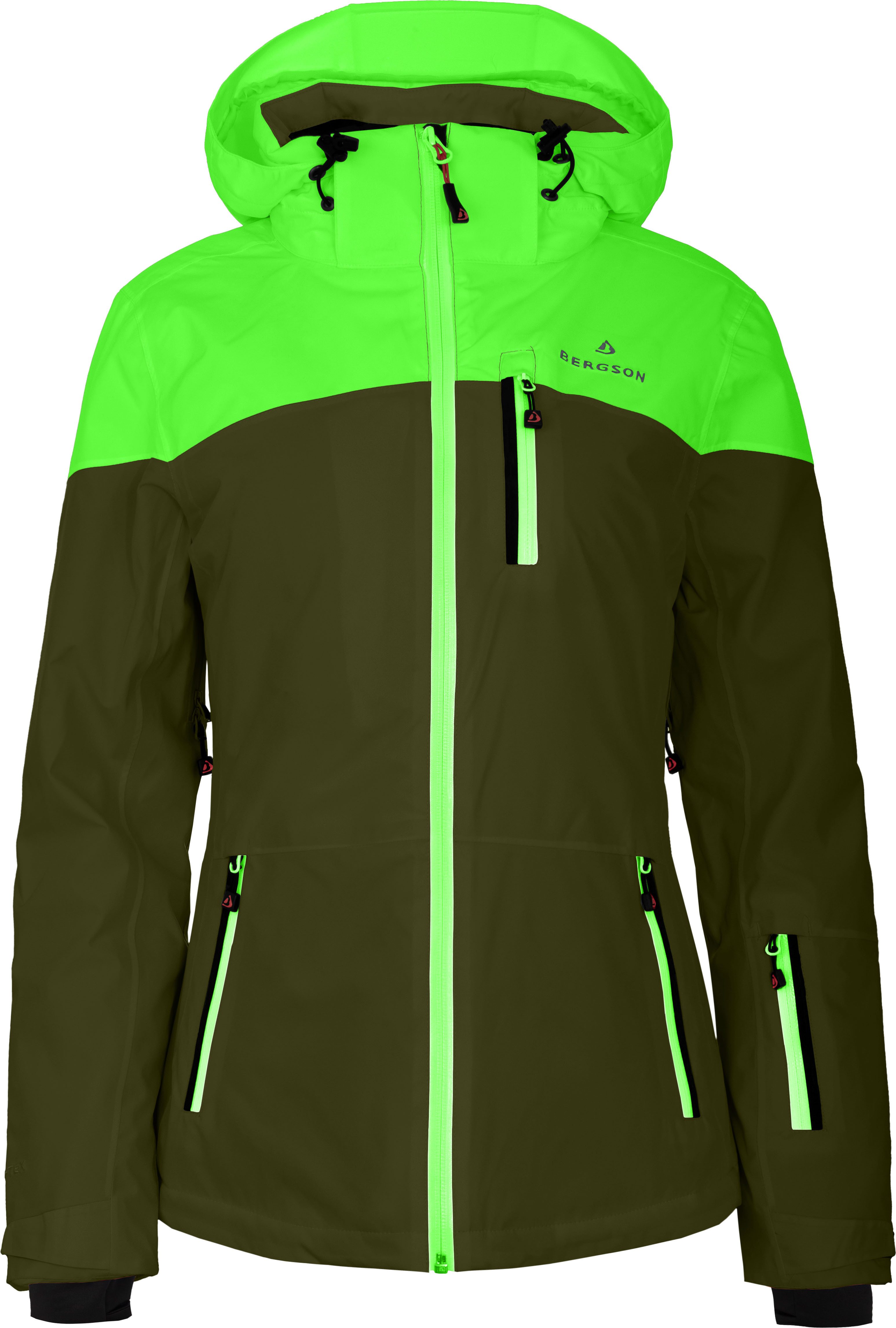 Bergson Skijacke NUOLJA Damen Skijacke, wattiert, 20000mm Wassersäule, Norm günstig online kaufen