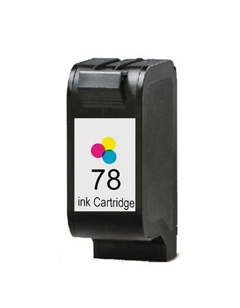 inkpro Druckerpatrone kompatibel mit HP 78 XL color, Tintenpatrone (für HP DeskJet 220, 1280, 3810, 3816, 3820, 3822, 6122, 6127, 916, 920, 930, 932, 935, 940, 950, 952, 959, 960, 970, 980, 990, 995, OfficeJet G55, G85, G95, K 60, K 80, PhotoSmart 1000, 1