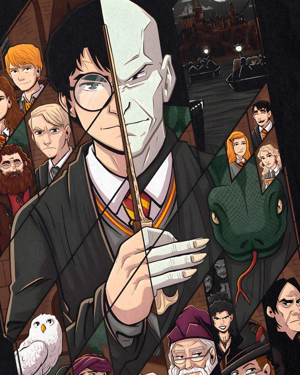 style3 T-Shirt Wizardry Tales potter harry günstig online kaufen