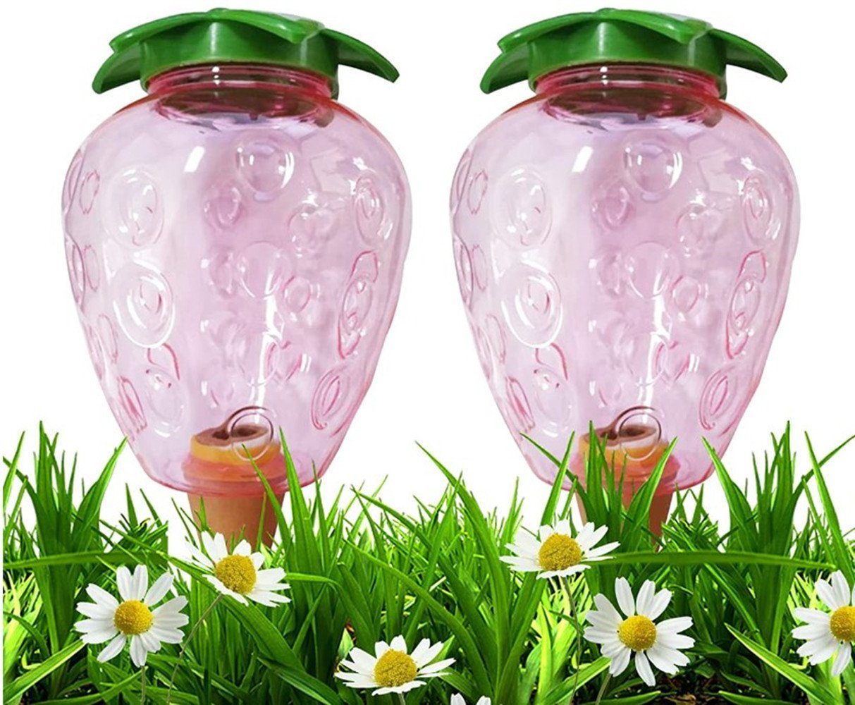 XDeer Насосыssystem 2 Stück Насосыskugeln Groß, Pflanzen Насосы Zimmerpflanzen, Насосыssystem für Topfpflanzen,Plastik Wasserspender Garten Deko