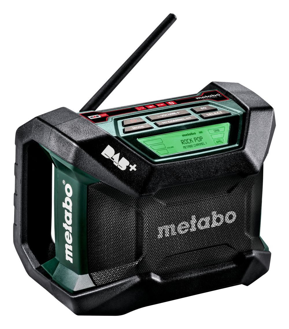 metabo R 12-18 BT Baustellenradio (Mit Bluetooth zum drahtlosen Musikhören)