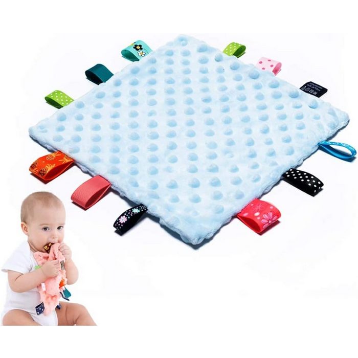 Babydecke Baby Soft Touch Tröster Decke mit Umbauten - Tag Tröster/Komfort Sicherheit Blanket-großes Geschenk für Kleinkind Kind Kinder Mmgoqqt