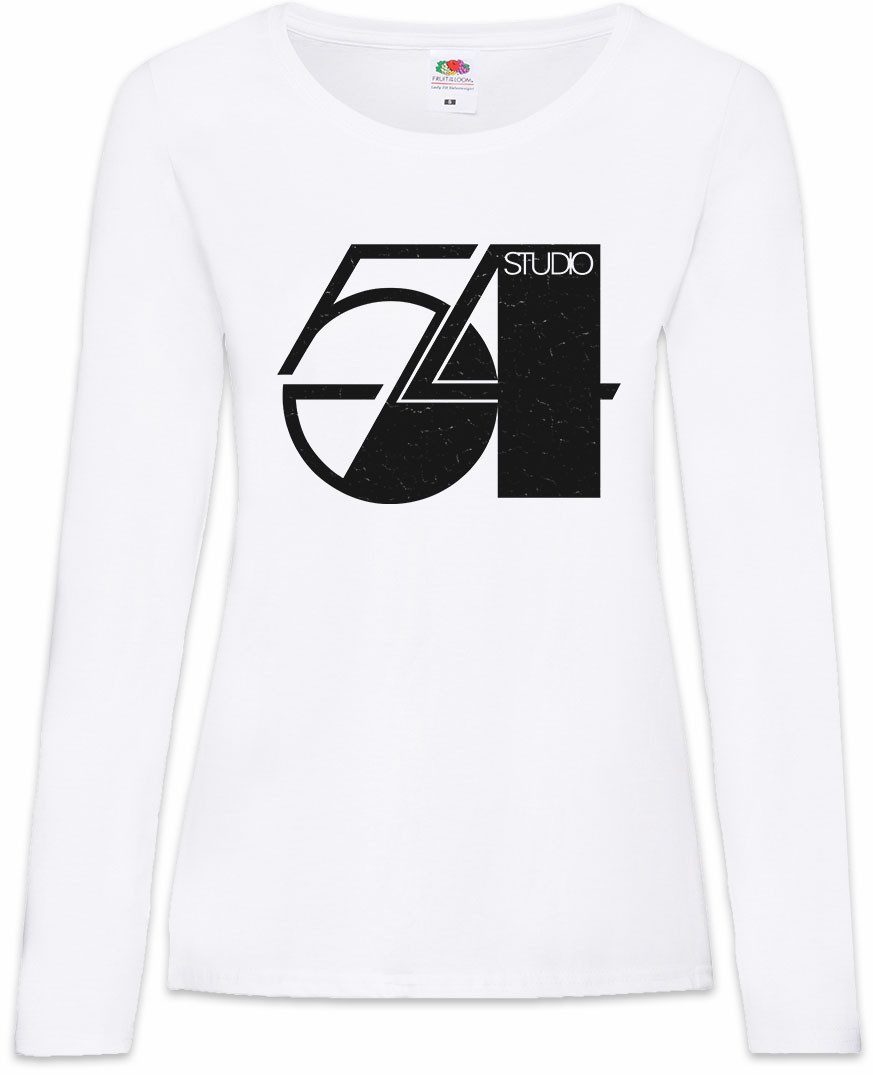 Urban Backwoods Langarmshirt Studio 54 A2 Damen Langarmshirt New York Nightclub NY NYC Disco (1-tlg) History Era Club Nightlife