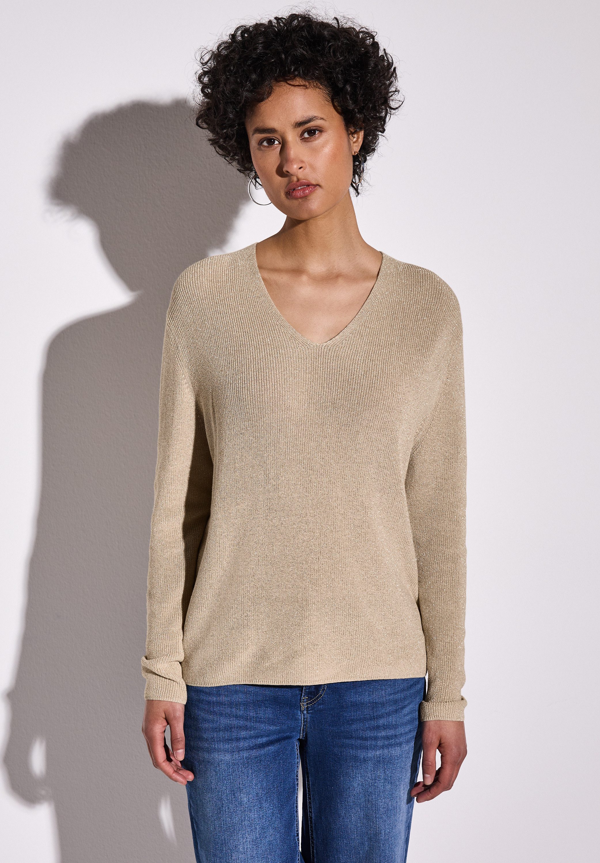 STREET ONE Strickpullover, im soften Baumwoll-Mix günstig online kaufen
