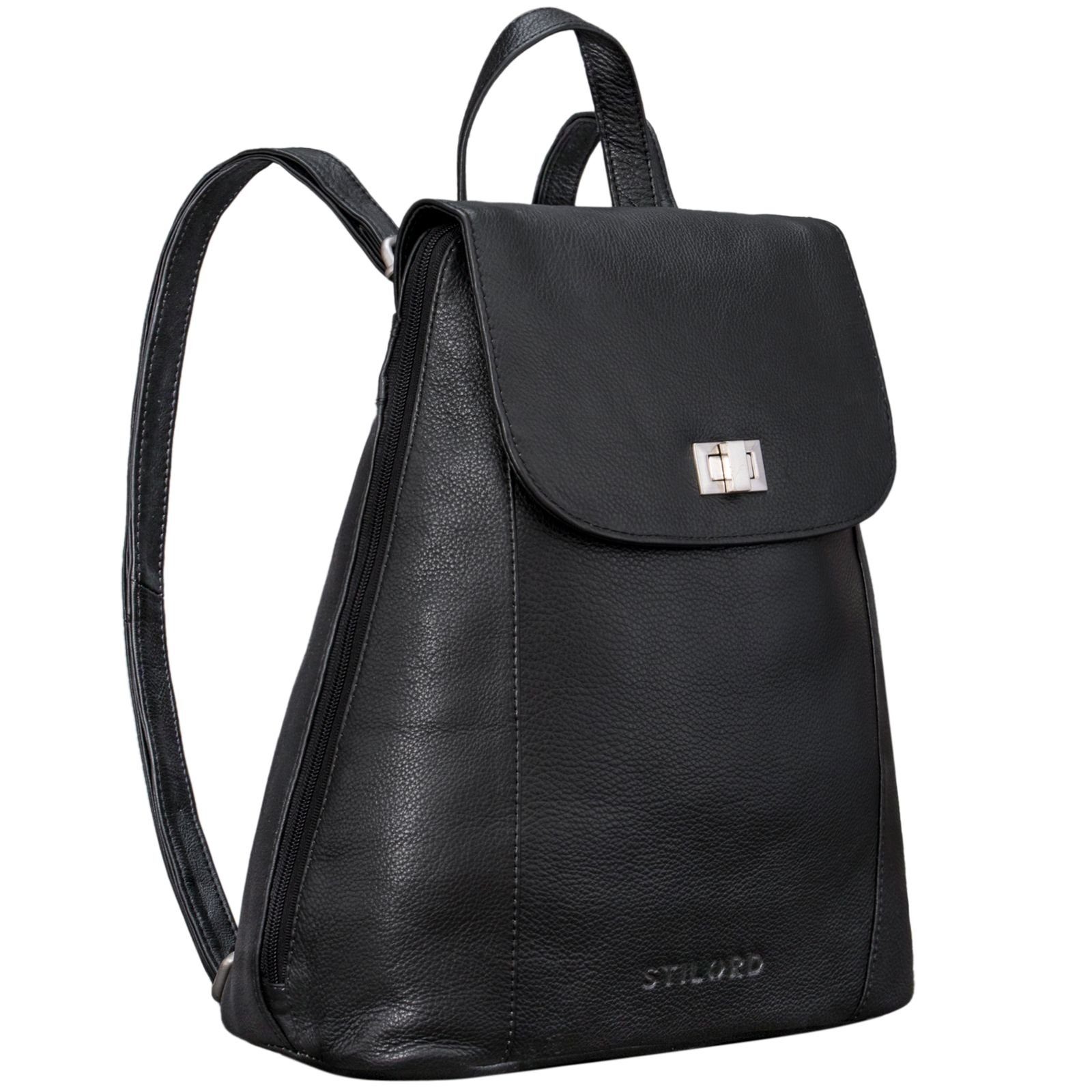 STILORD Cityrucksack "Victoria II" Lederrucksack Damen Vintage günstig online kaufen