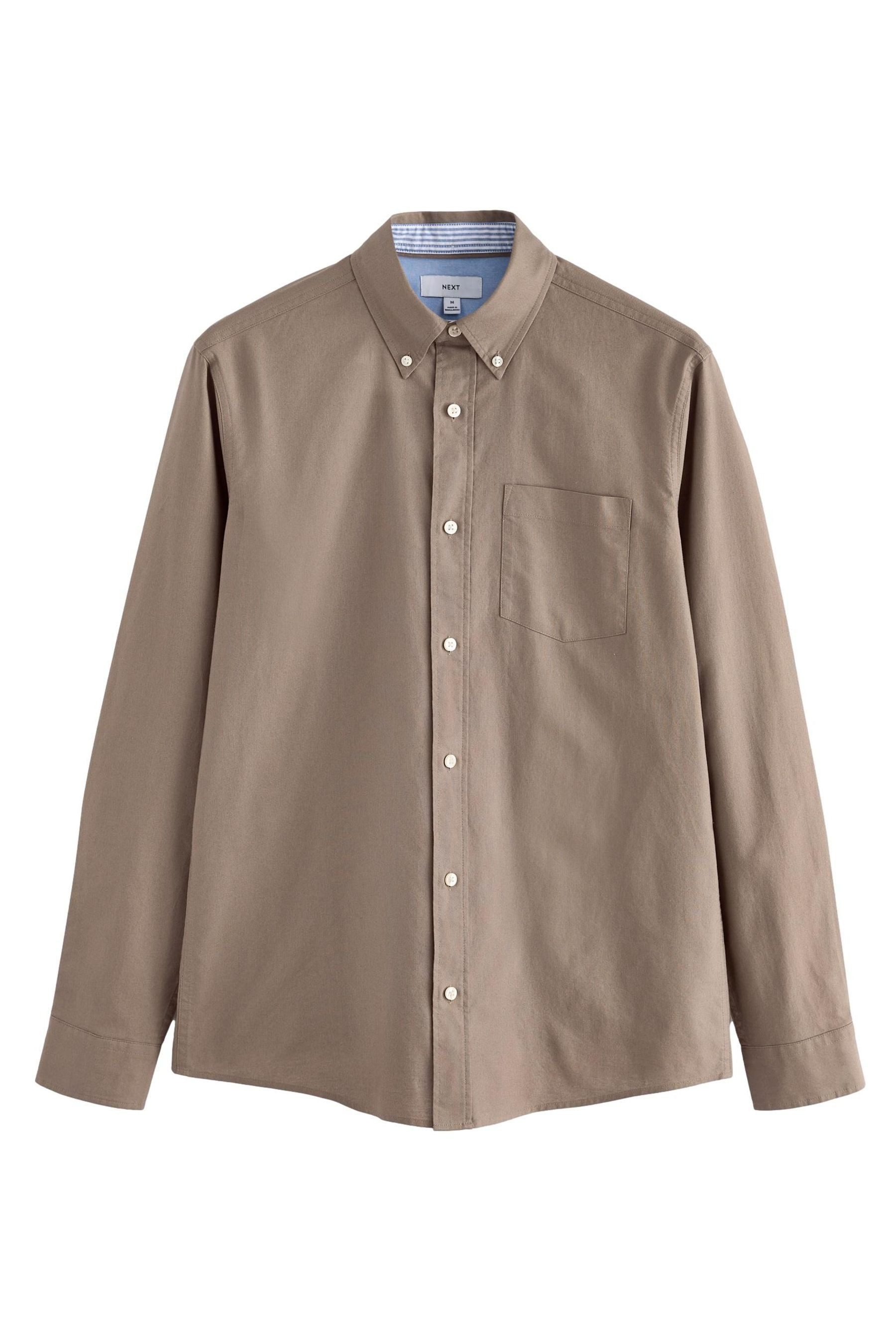 Next Langarmhemd Langärmeliges Oxfordhemd im Slim günstig online kaufen