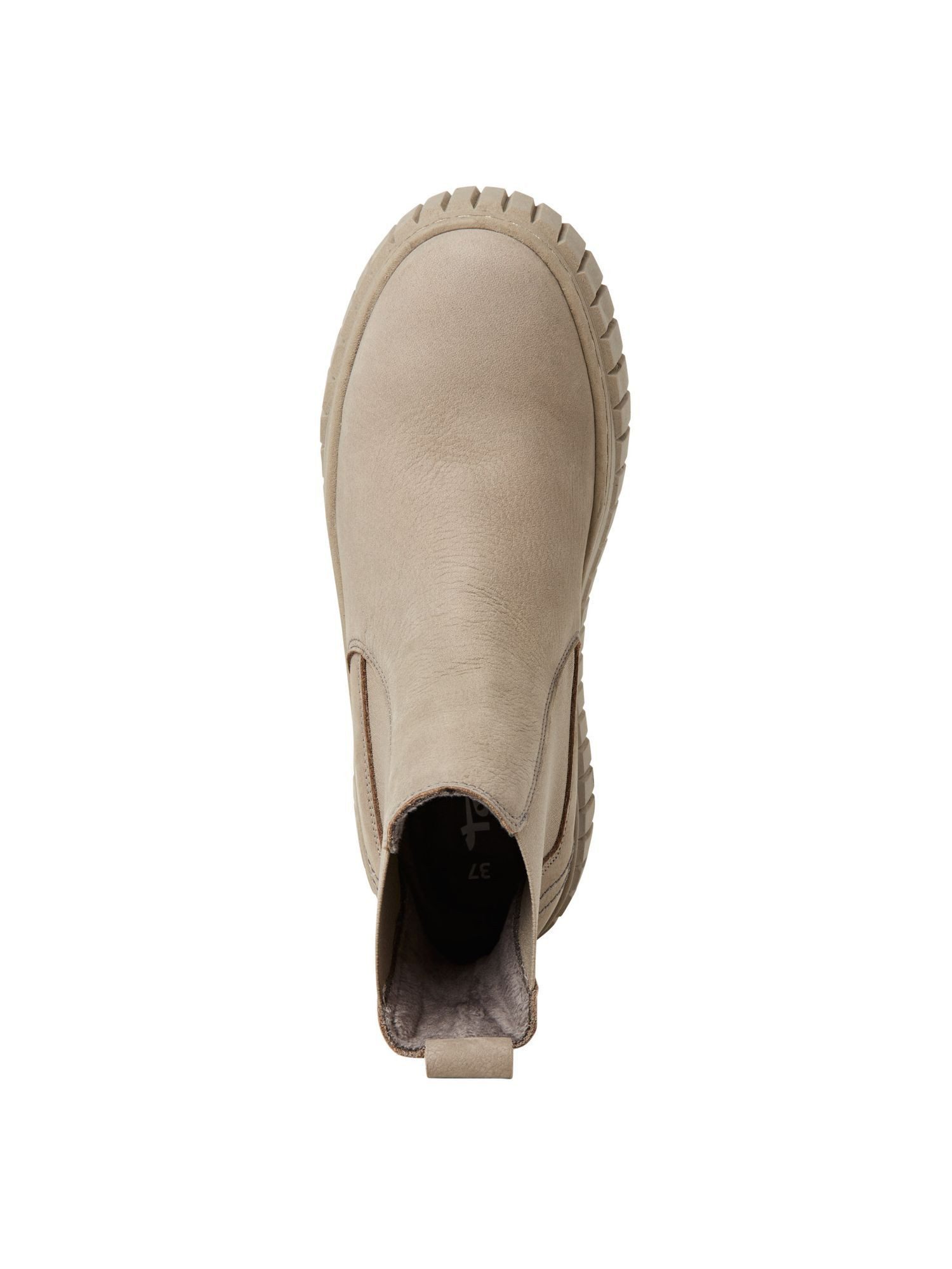 Tamaris COMFORT-Lining, Removable Sock aus Leder Chelseaboots COMFORT-Lining