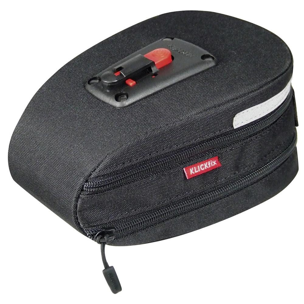 KlickFix Satteltasche KLICKfix Satteltasche Micro 200 Expandable, schwarz, 1,5-2 Liter, 16×1