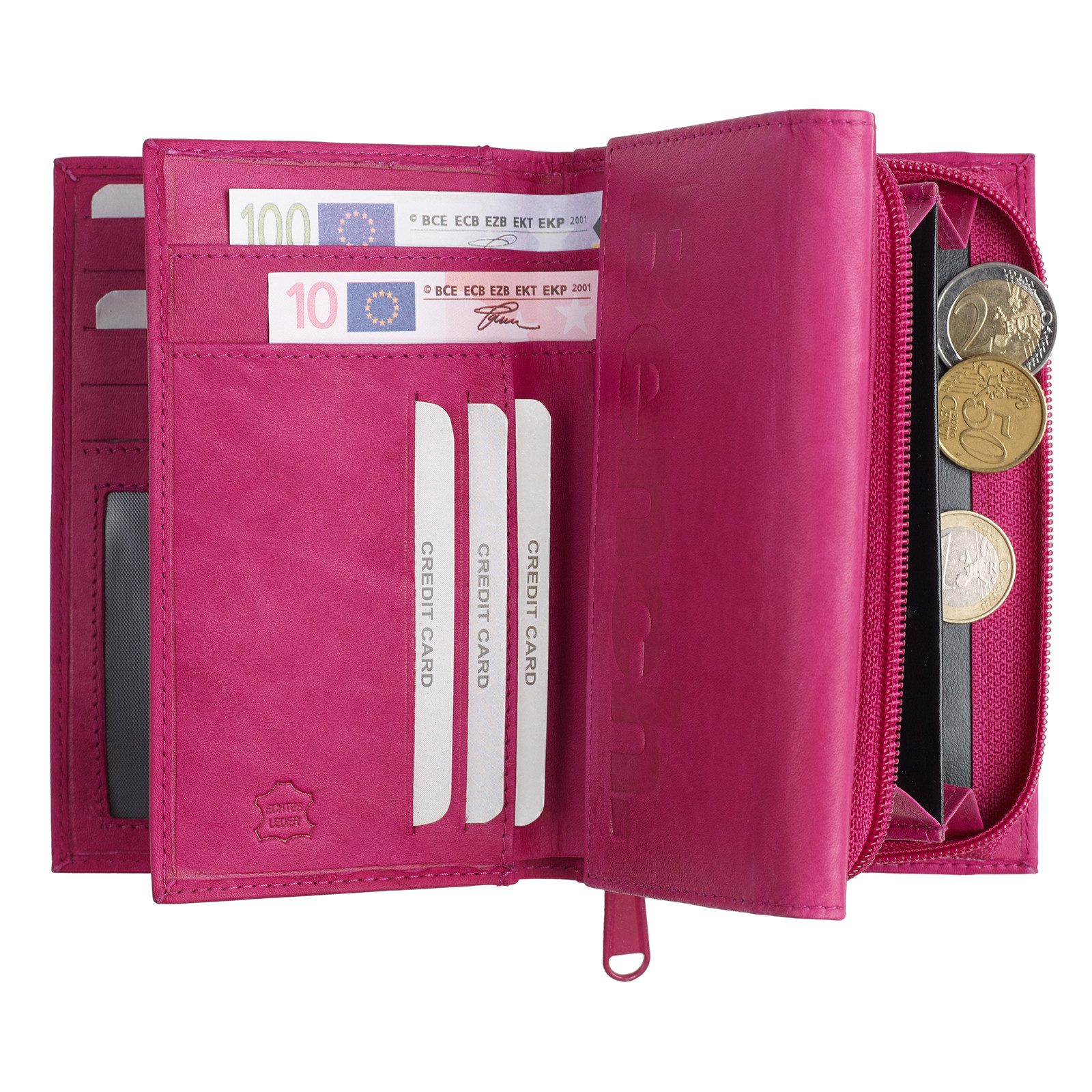 Bench. Geldbörse Damen Leder Geldbörse Portmonee Geldbeutel Portemonnaie 92 günstig online kaufen